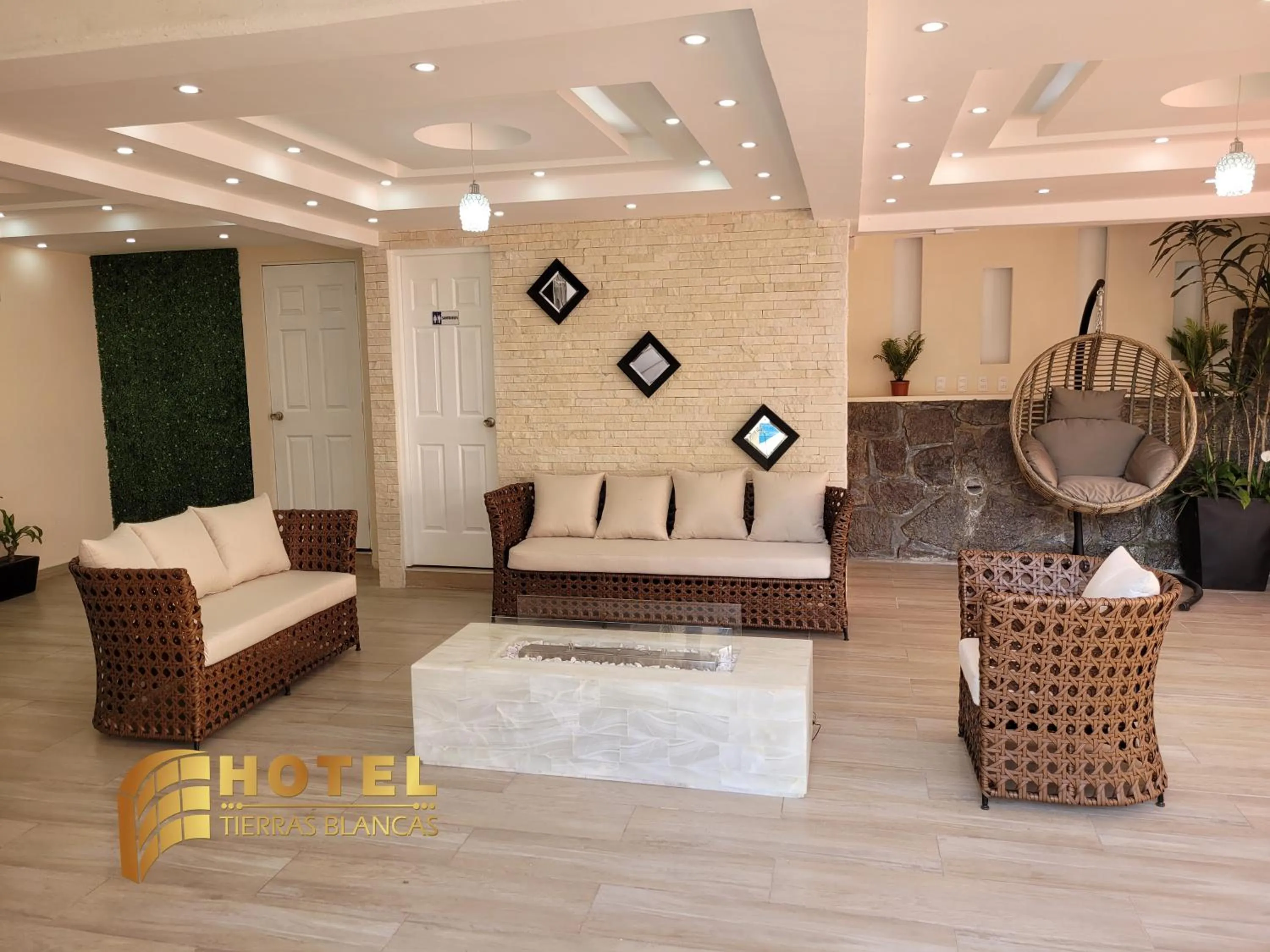 Living room in Hotel Tierras Blancas