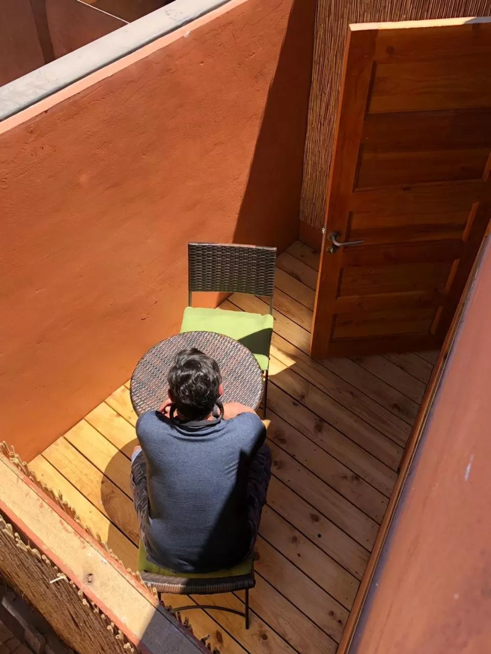 Balcony/Terrace in Hotel Casa Algarrobo