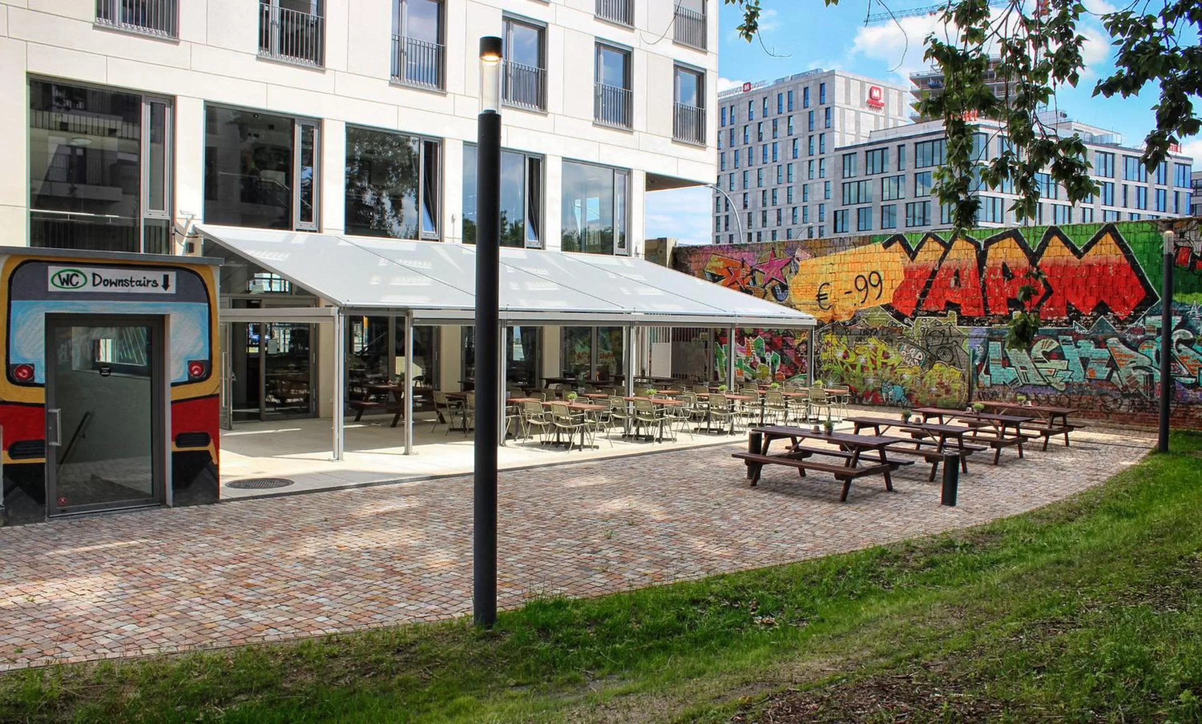 Schulz Hotel Berlin Wall at the East Side Gallery