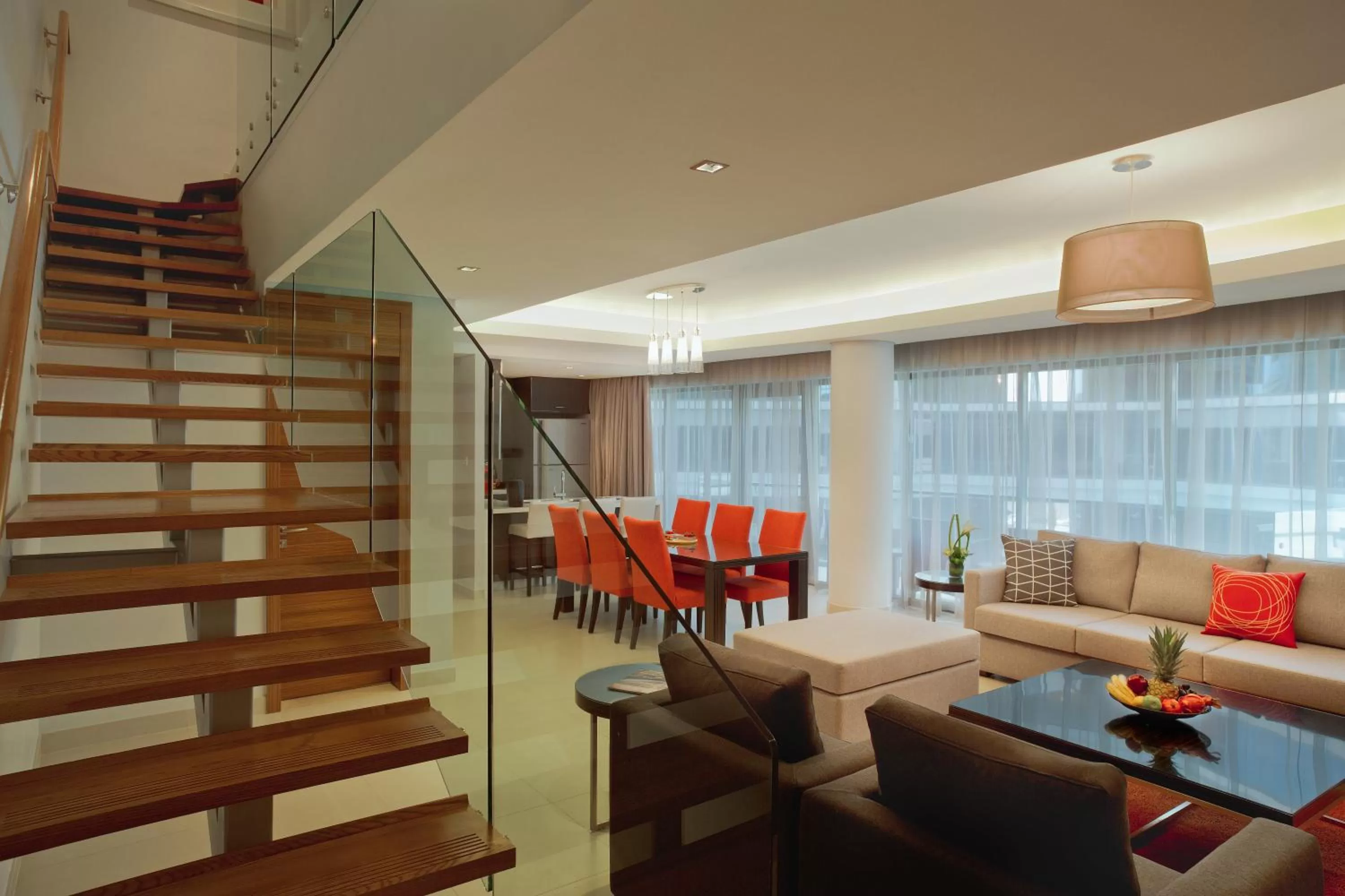 Living room in Majestic Arjaan by Rotana – Manama