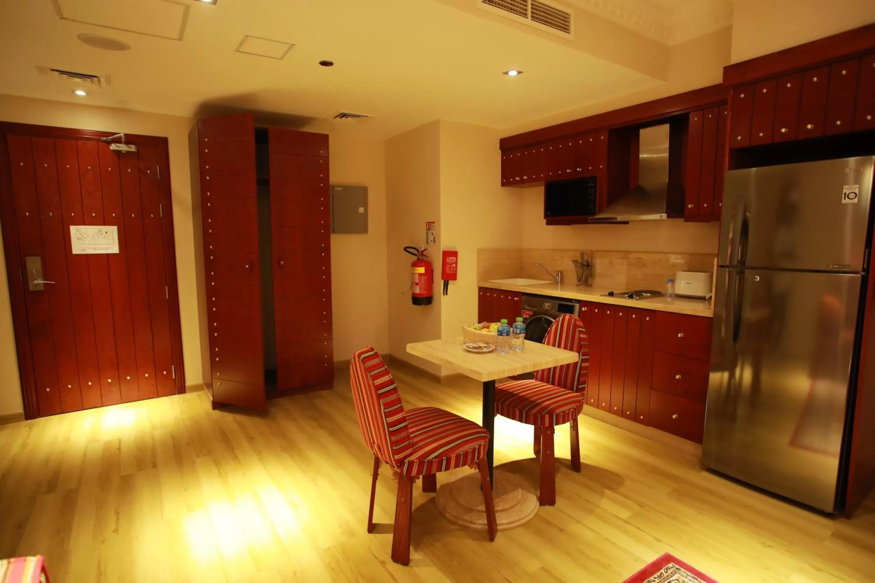 Dining area in Al Liwan Suites Rawdat Al Khail