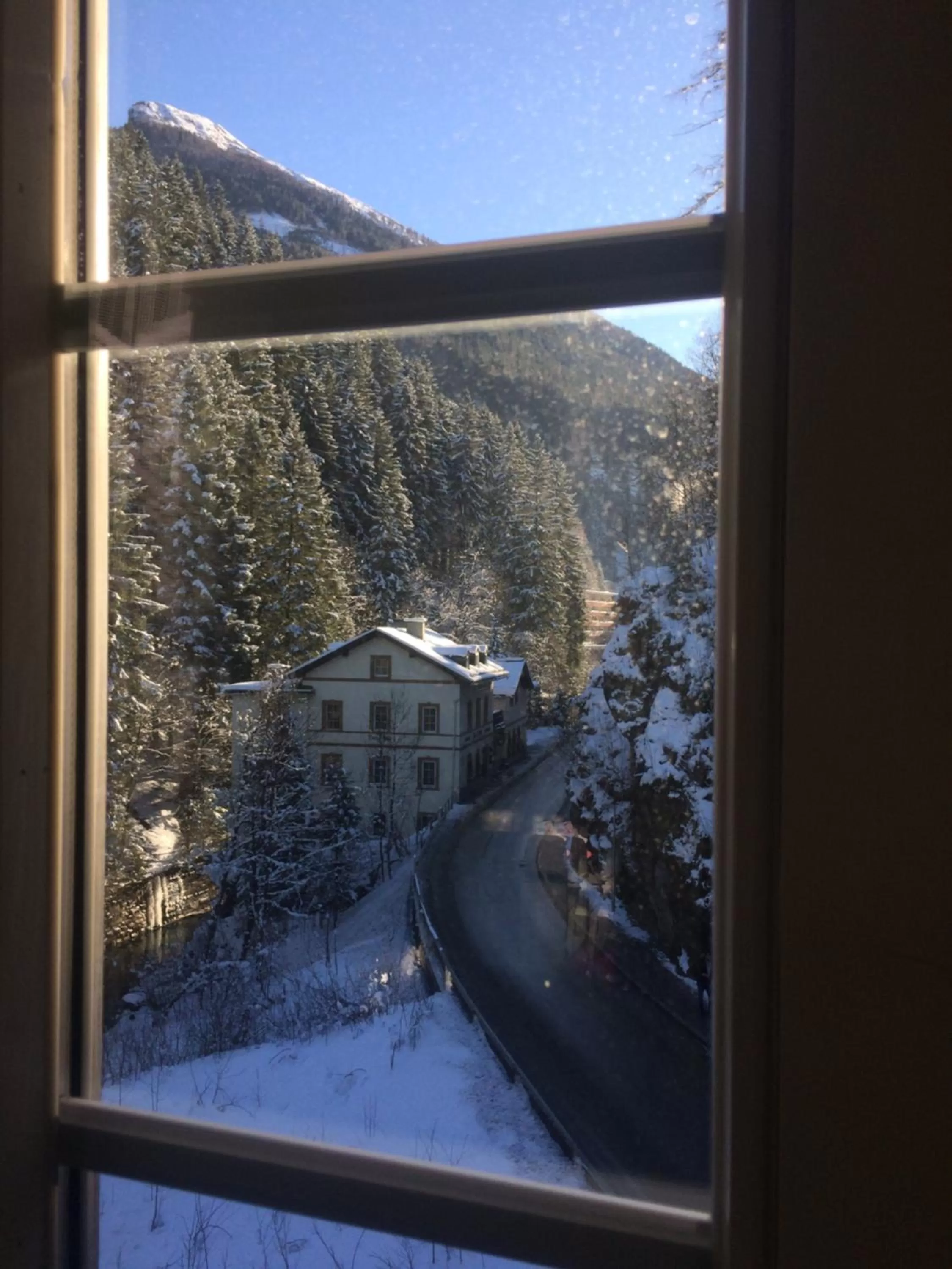 Mountain view in Hotel Echo