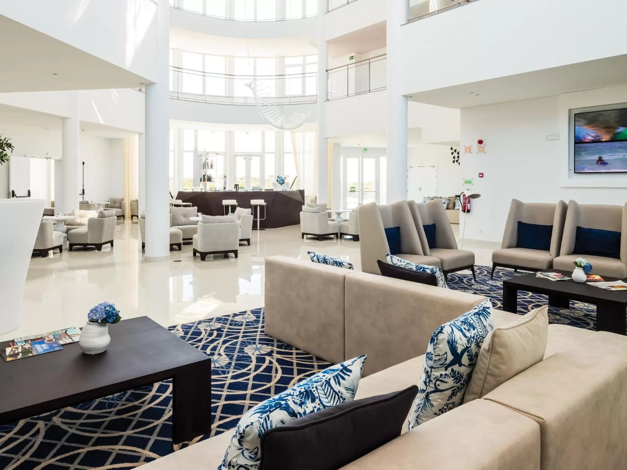 Communal lounge/ TV room in MH Peniche