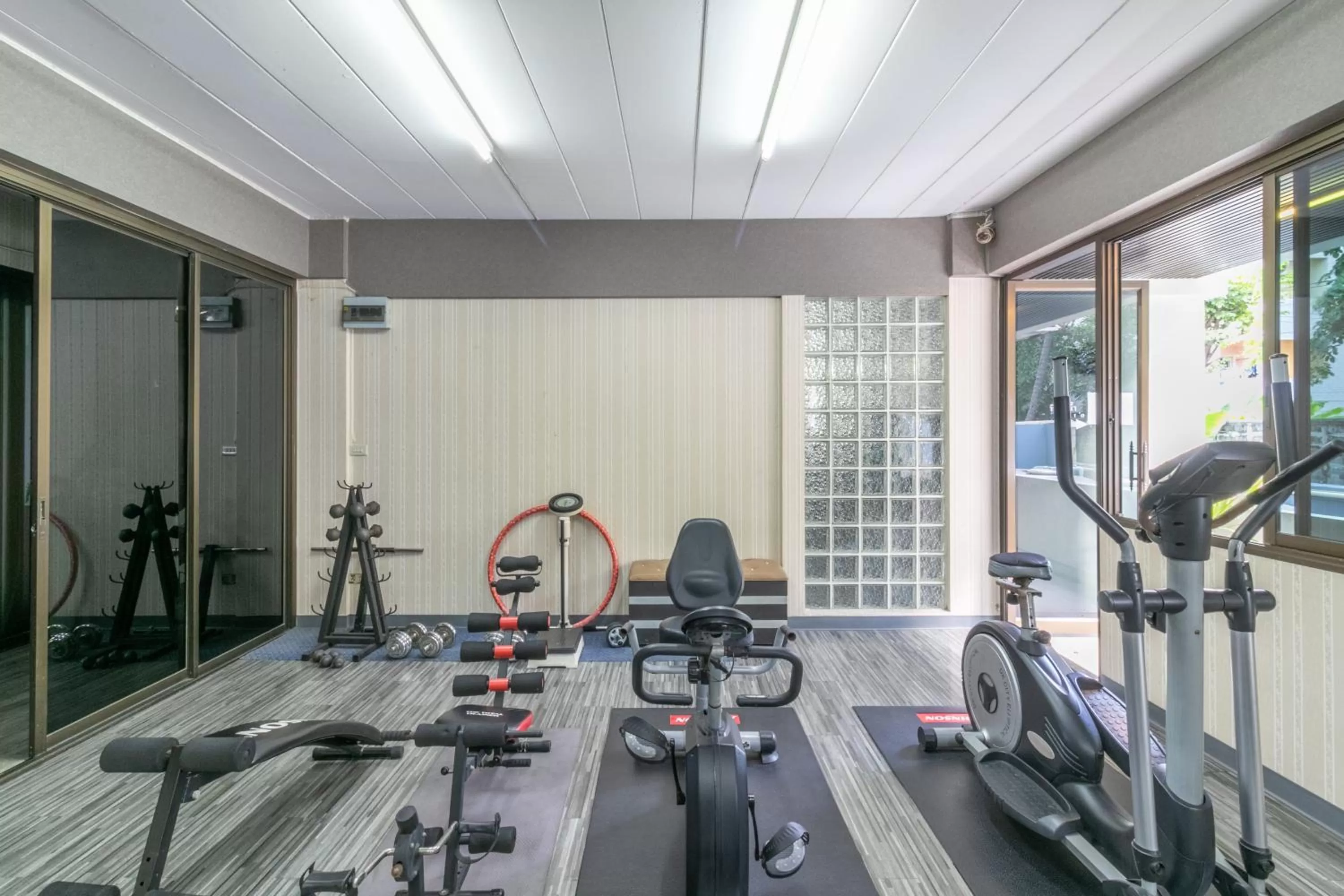 Fitness centre/facilities in P Park Residence Charansanitwong