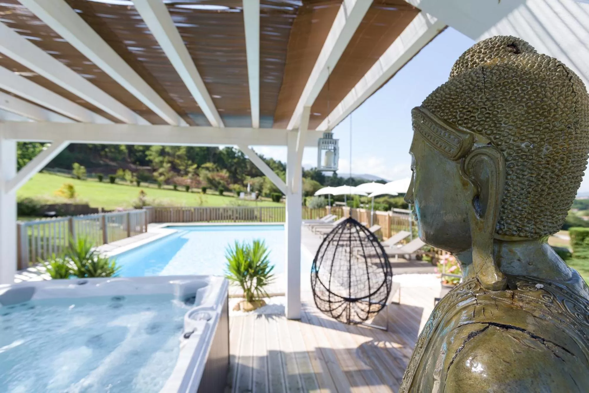 Spa and wellness centre/facilities, Swimming Pool in Ferme Elhorga