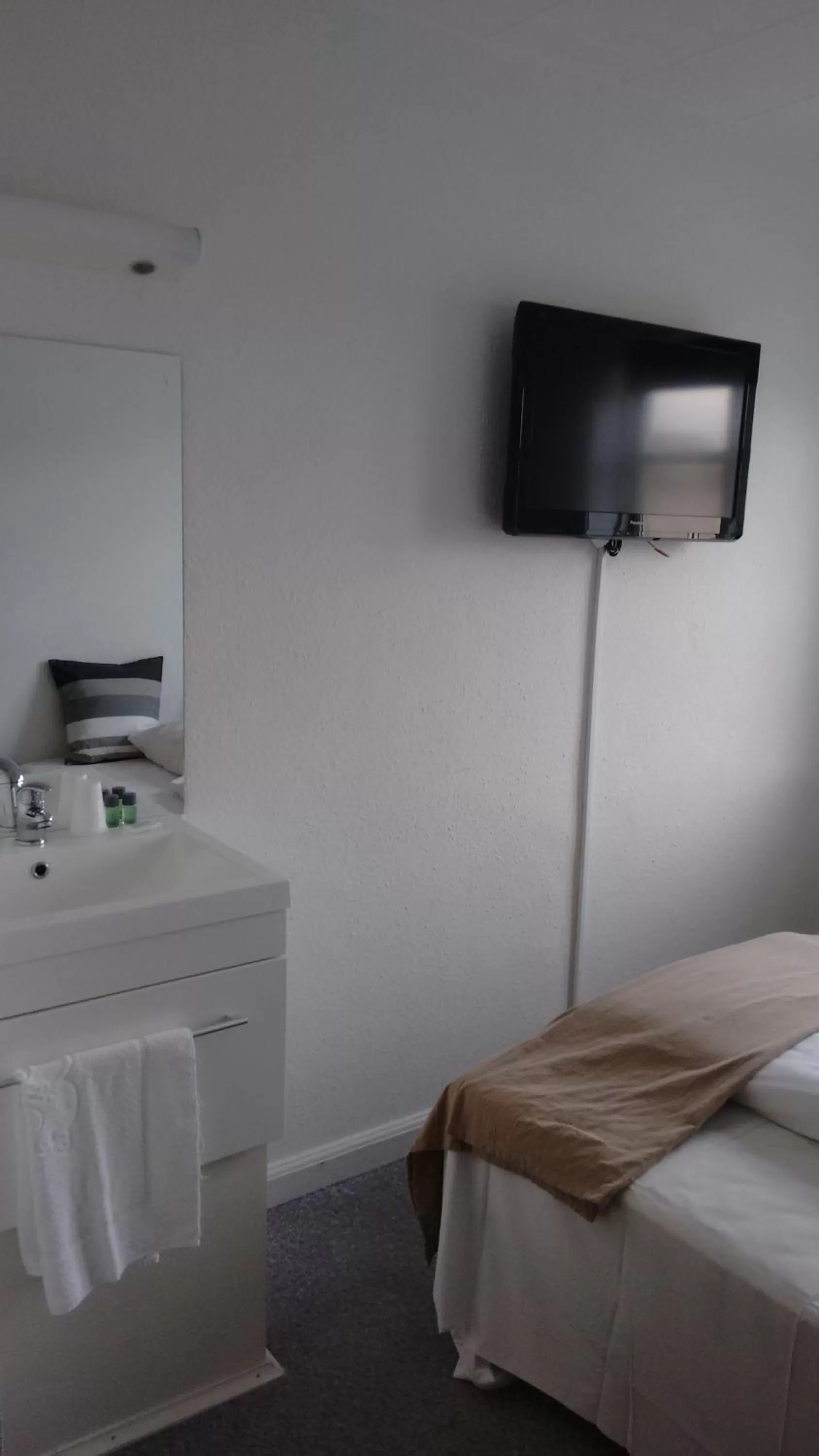 Decorative detail, TV/Entertainment Center in Herman Bang Bed and Breakfast