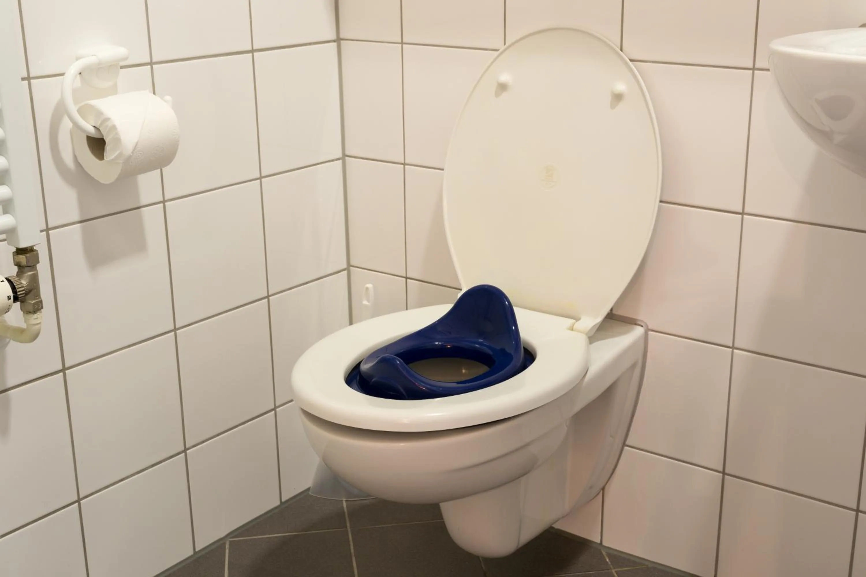 Toilet in Familienhotel Citylight