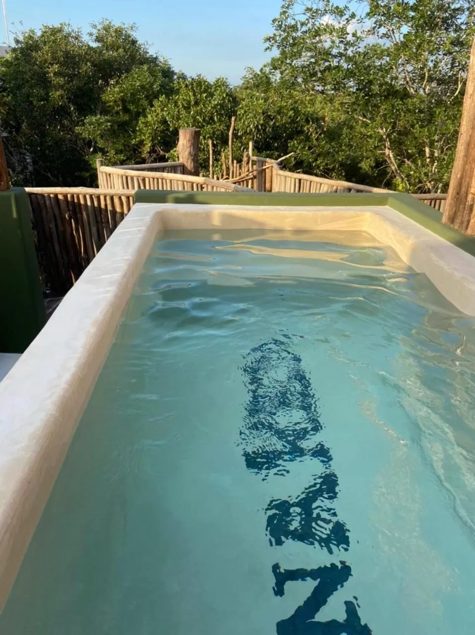 Swimming pool in Loba Tulum Male Only