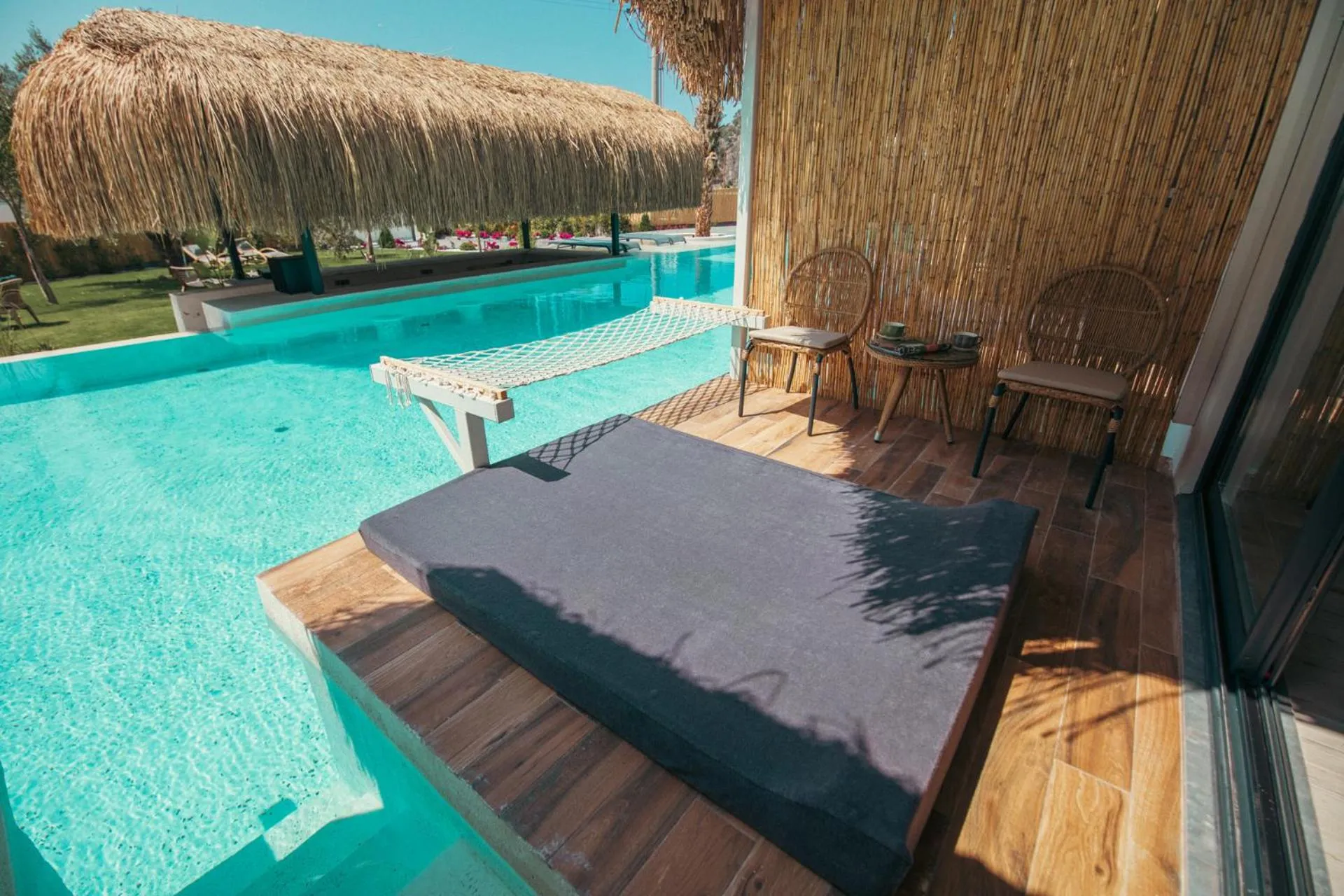 Swimming pool in Morina Deluxe Hotel