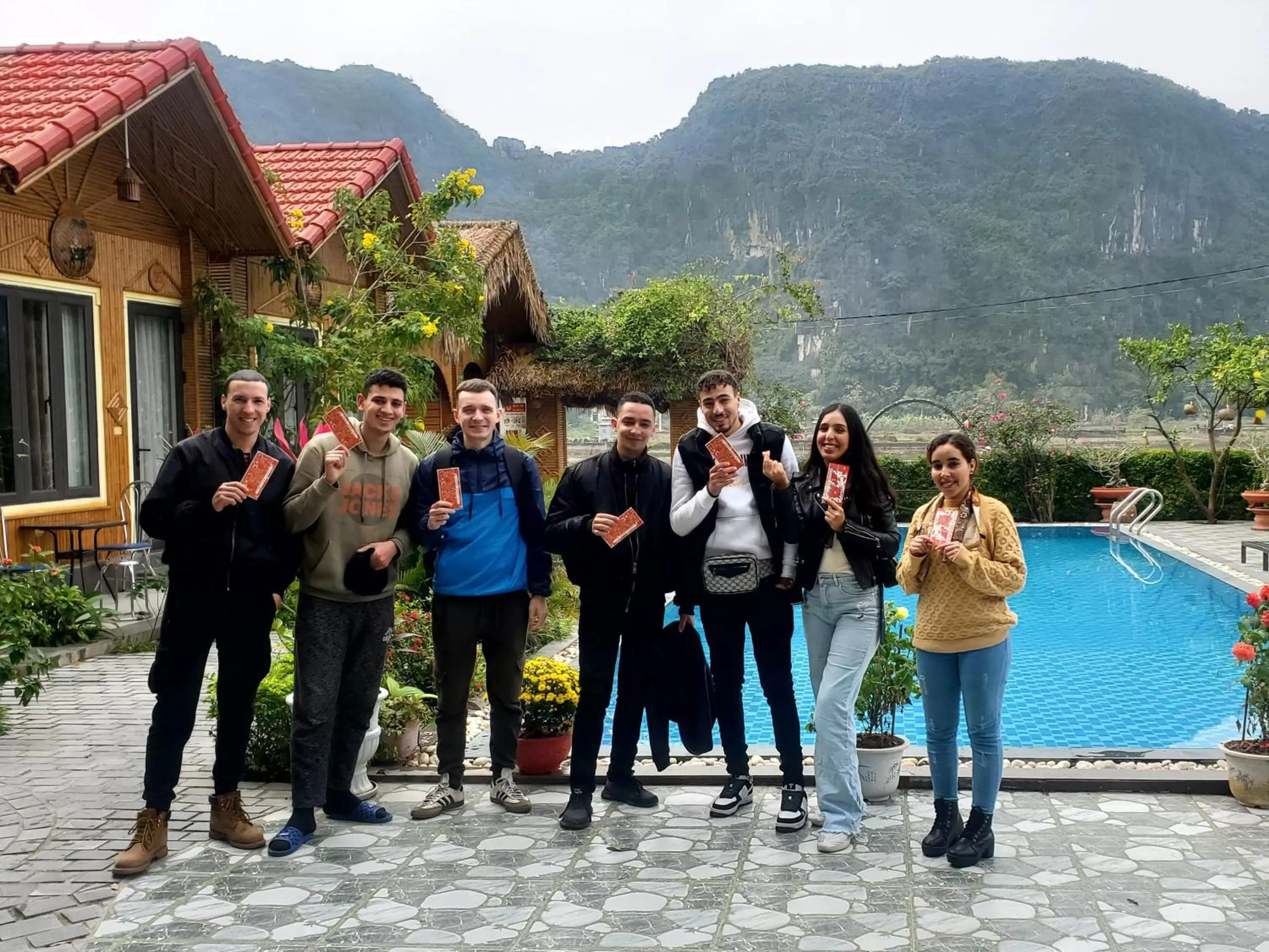 Property building in Tam Coc Minh Hung Homestay