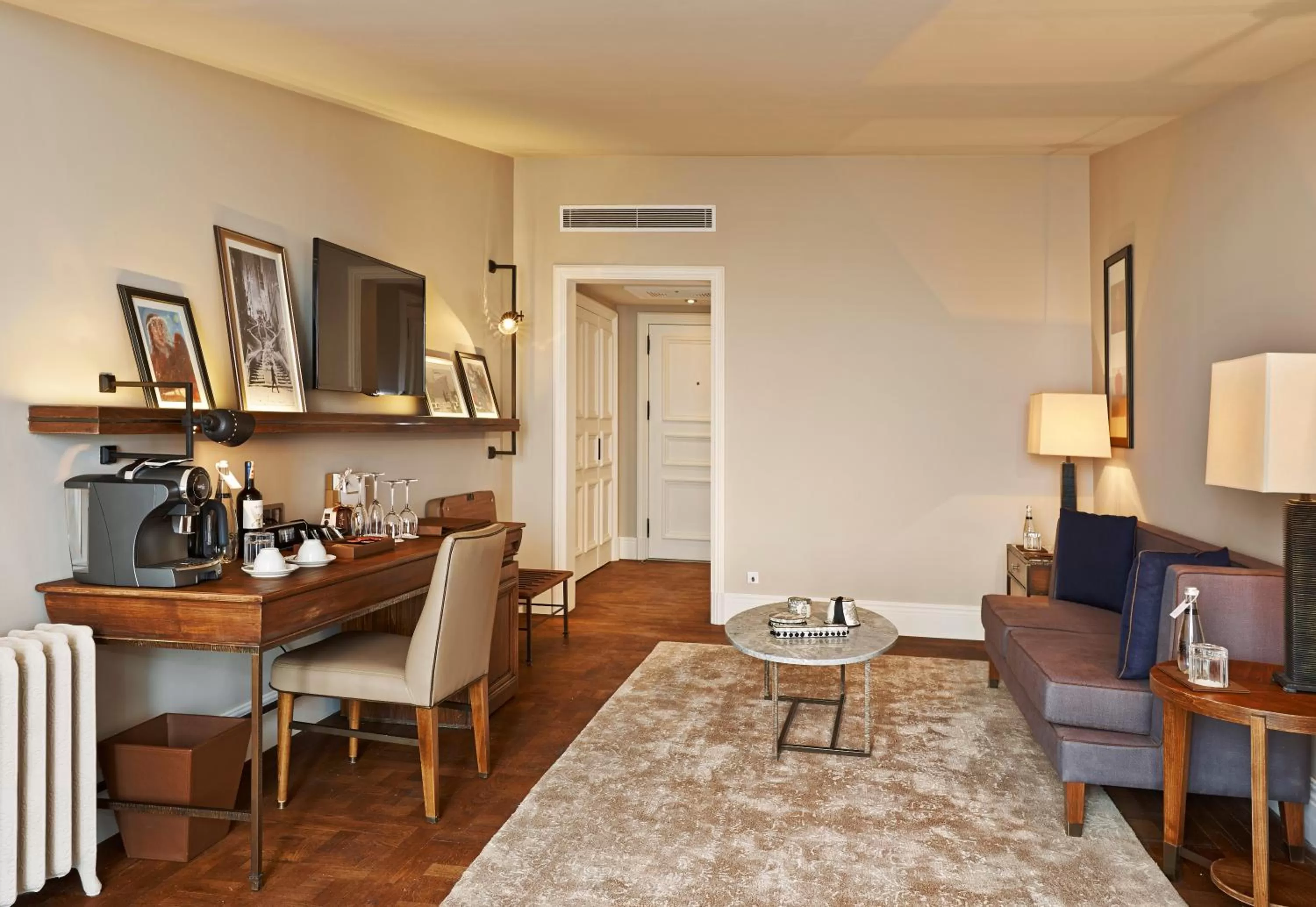 Living room in The Bank Hotel Istanbul, a Member of Design Hotels