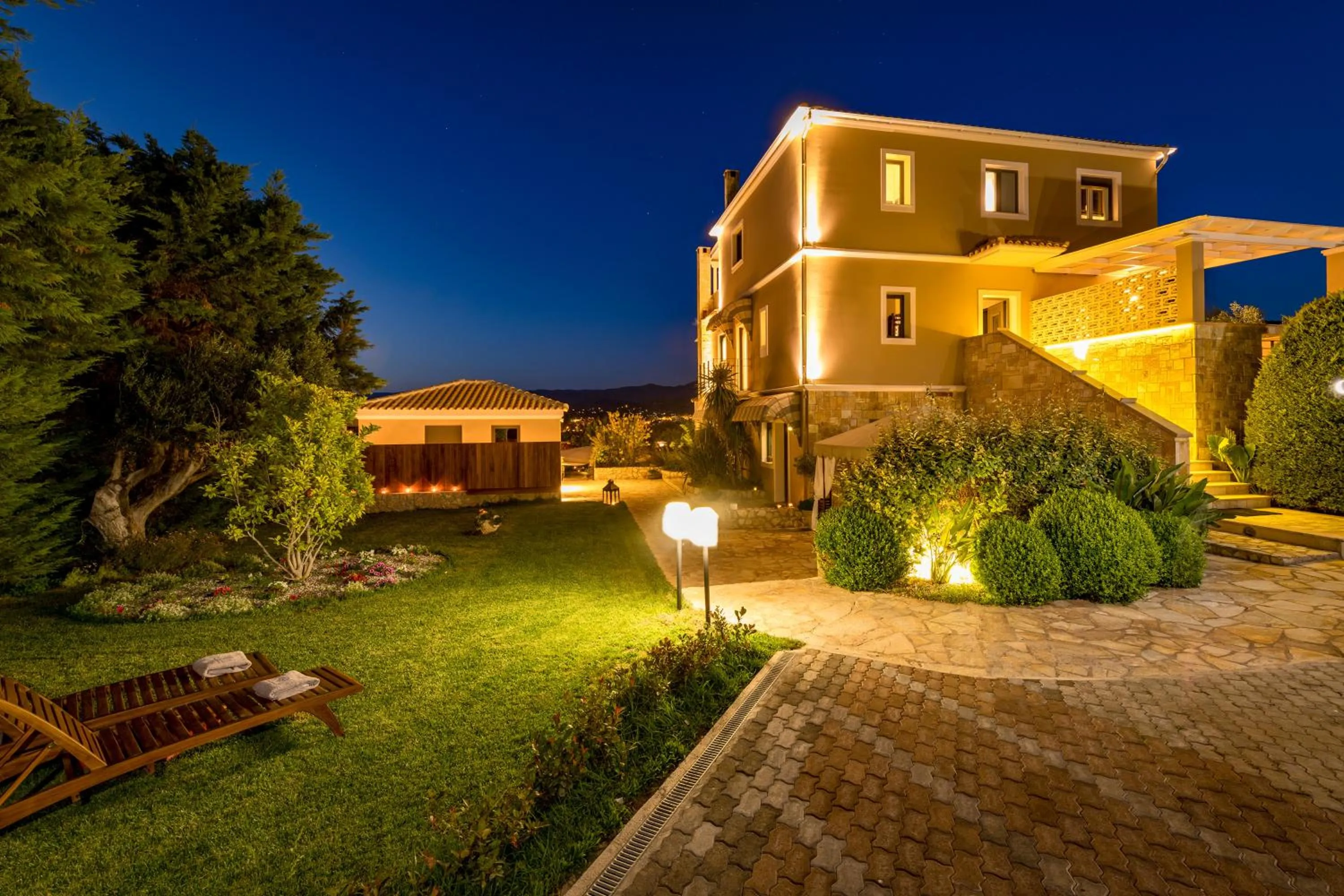 Property building in Anthemion Suites and Villas