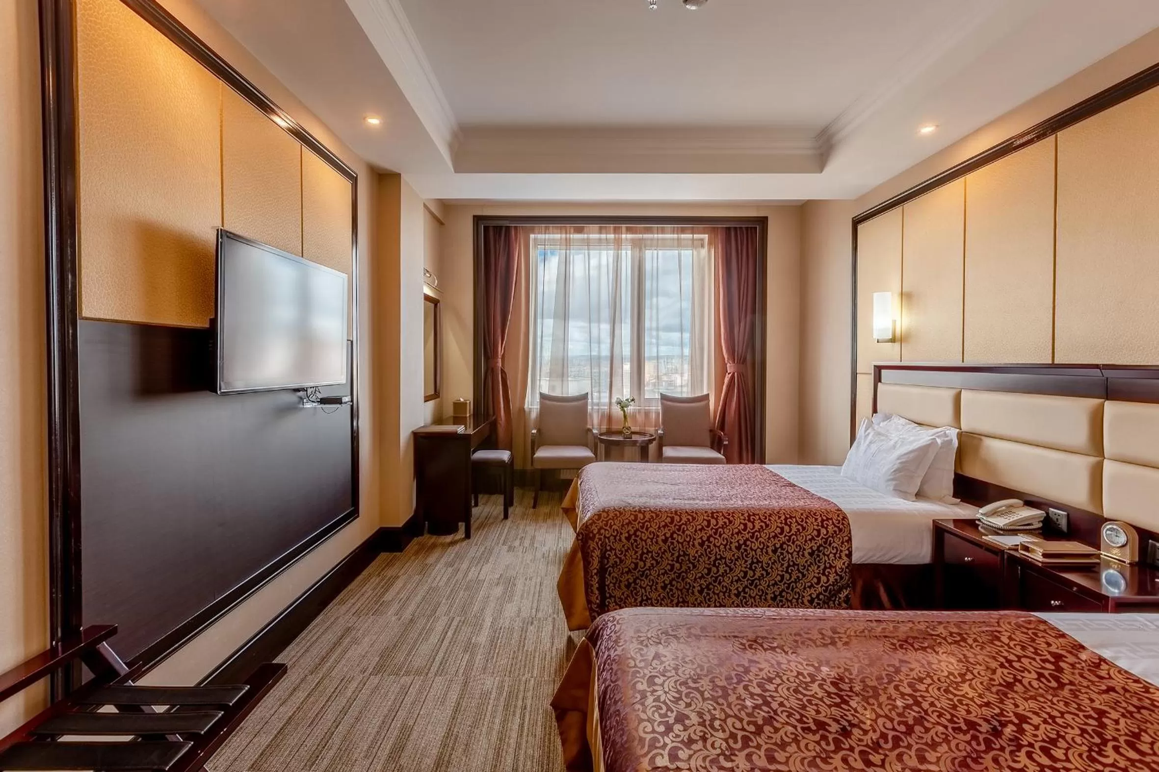 Photo of the whole room, Bed in Grand Hill Hotel Ulaanbaatar