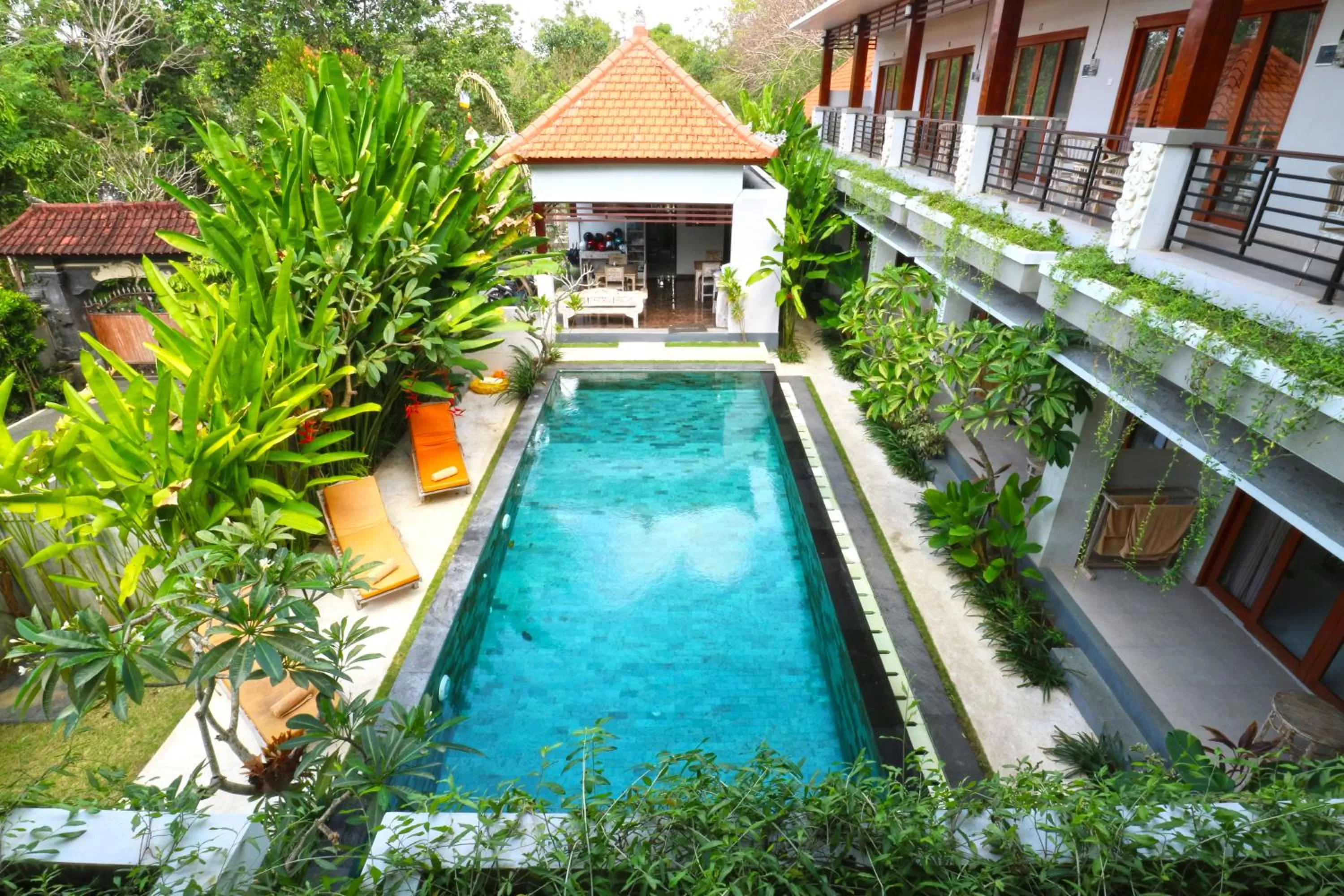 Swimming pool in Avisara Villa & Suite