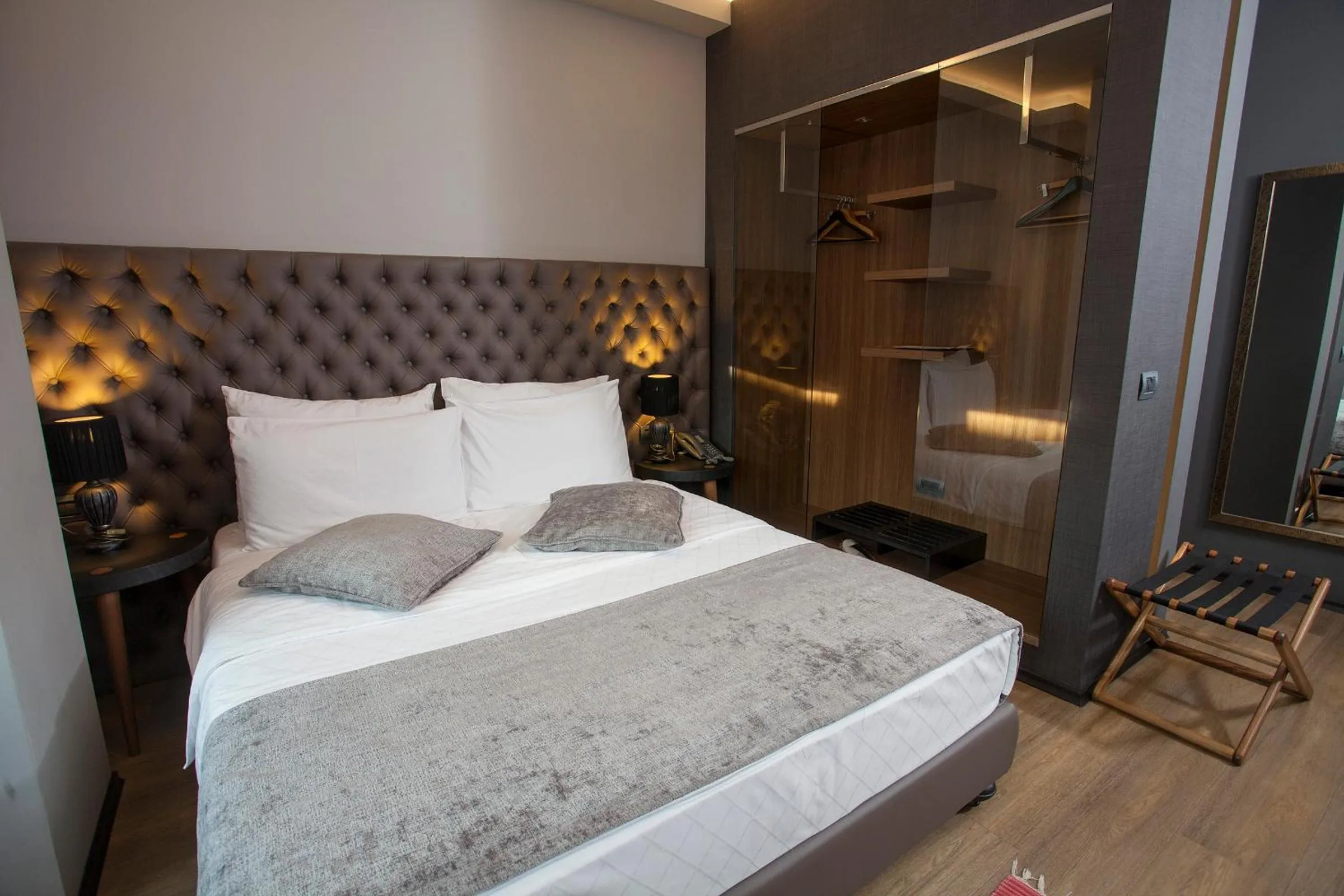 Bed in Solun Hotel & SPA