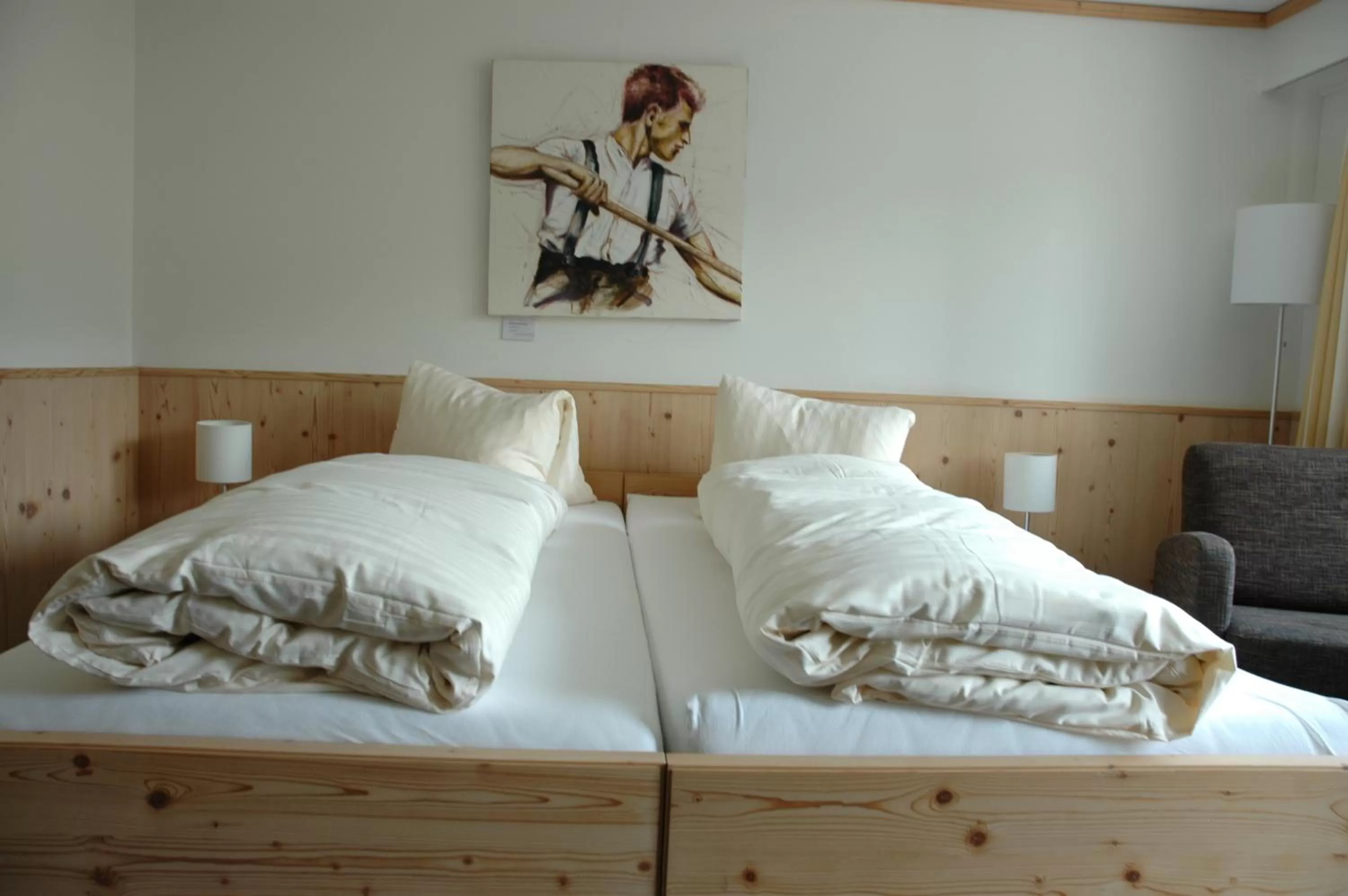 Bed in Landgasthof Sternen