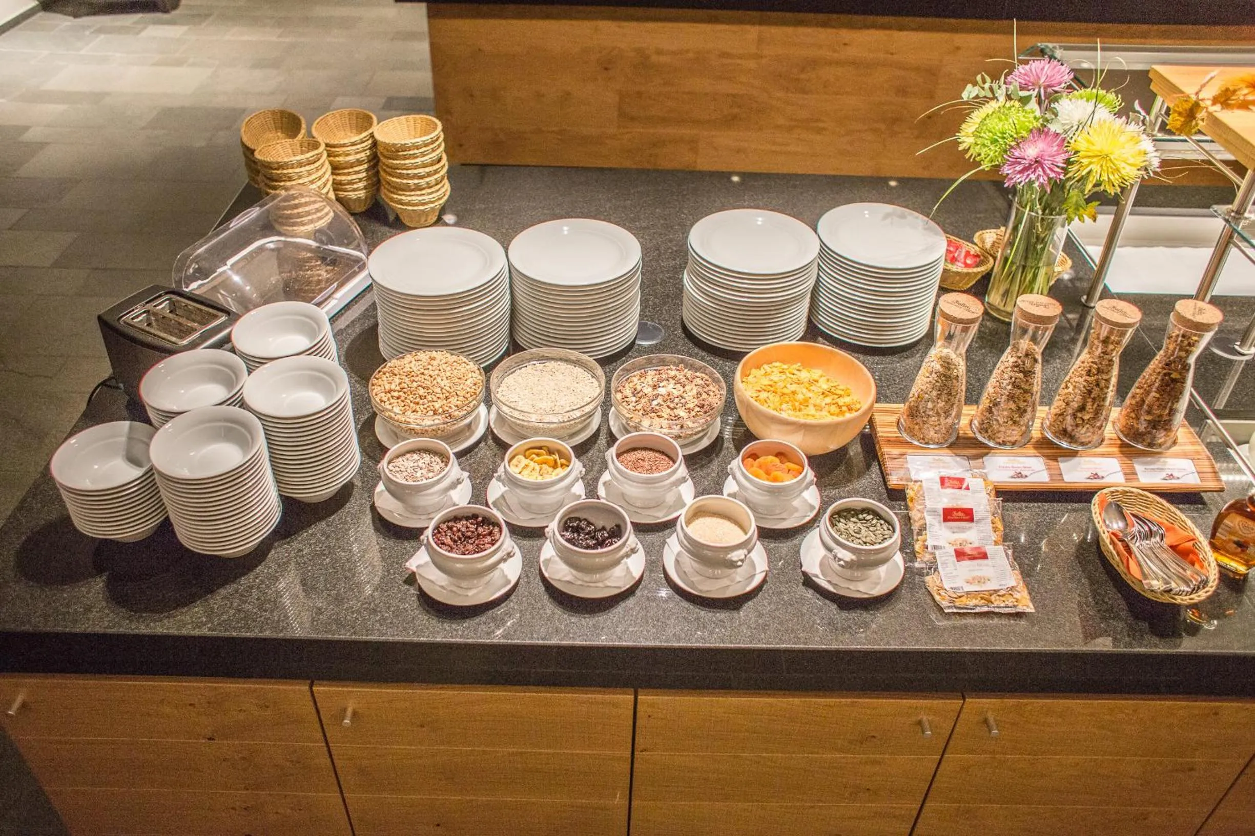 Buffet breakfast in Achalm Hotel