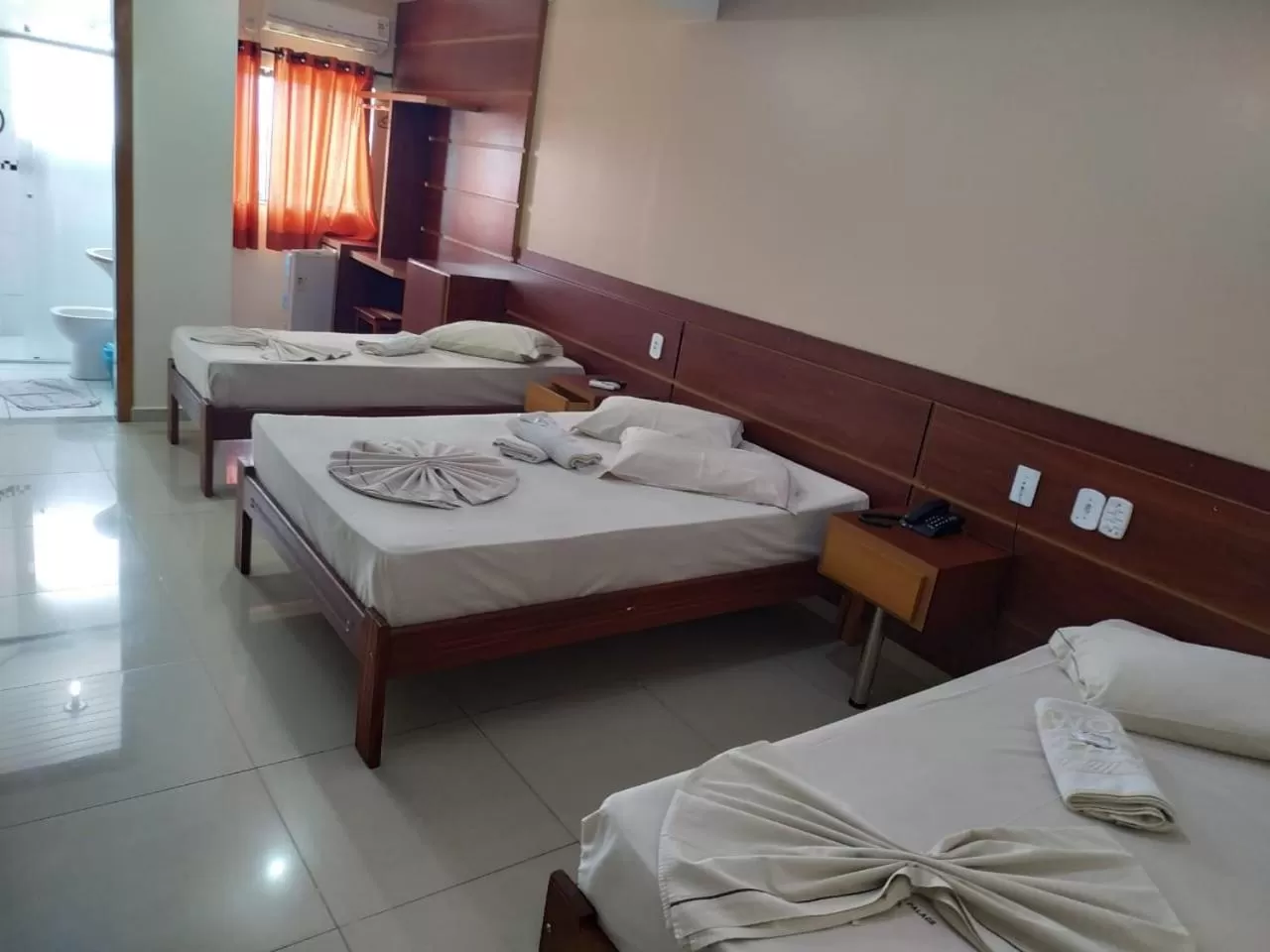 Bed in Hollywood Palace Hotel