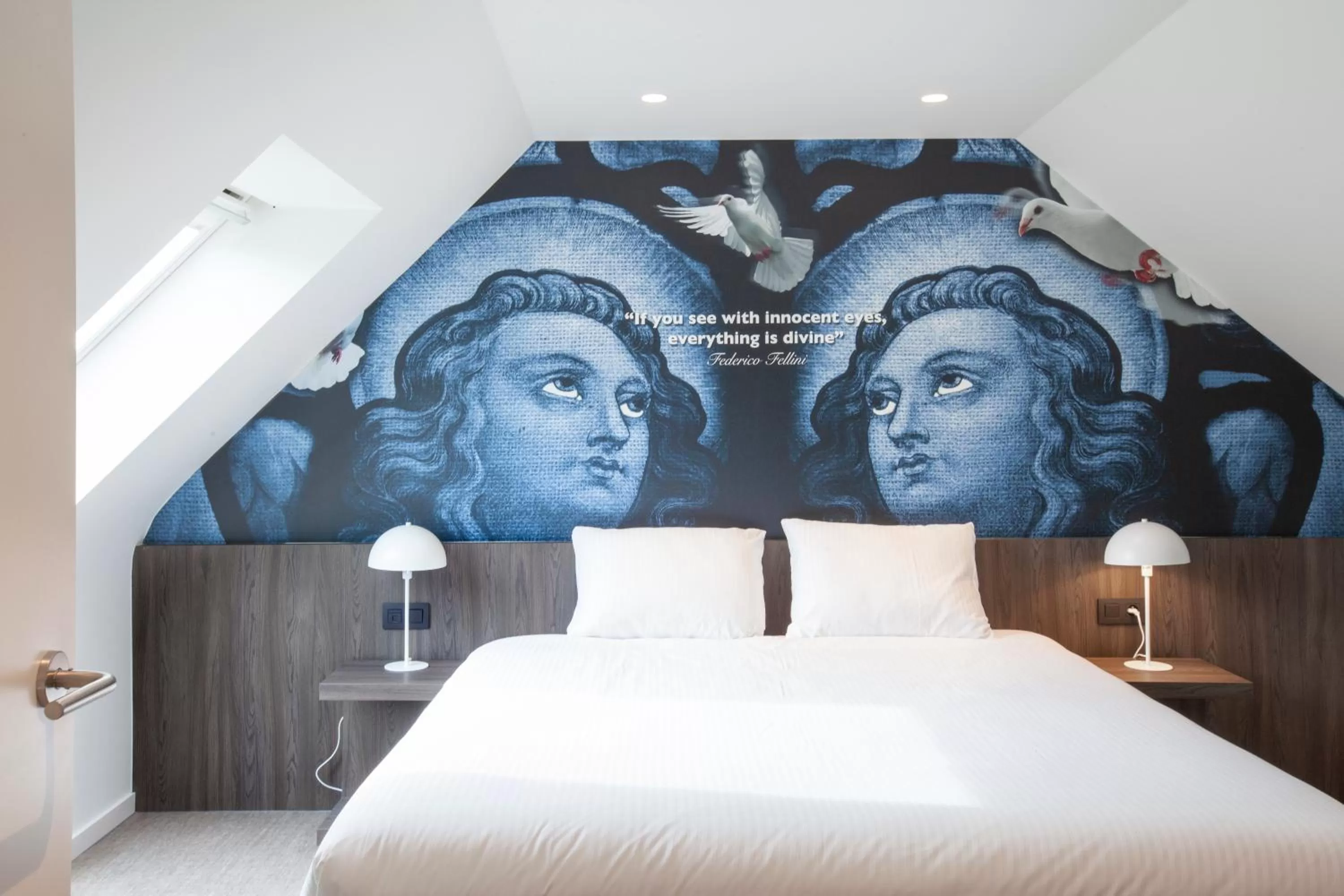 Bed in Hotel The Shepherd