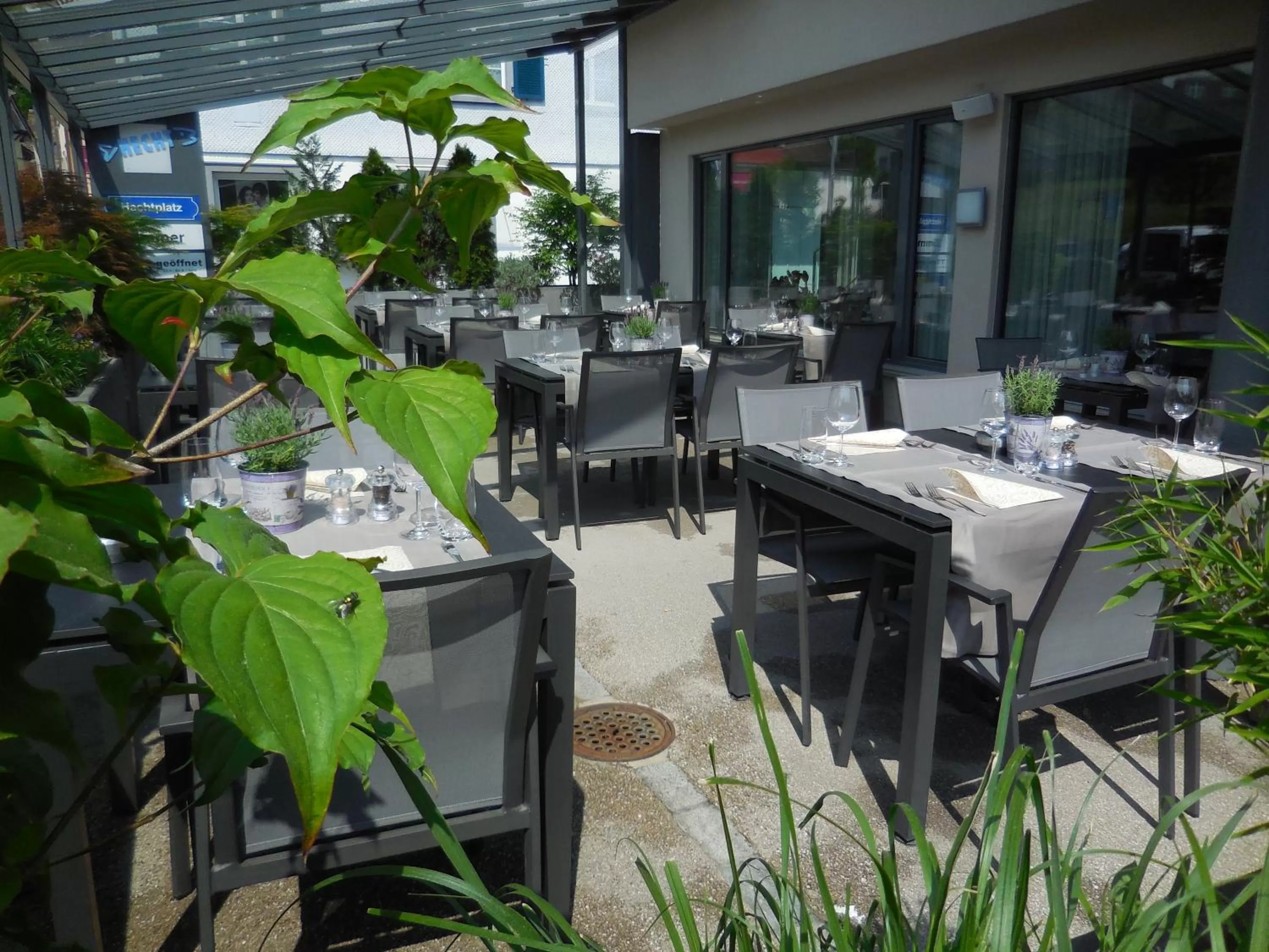 Balcony/Terrace in Hotel Hecht