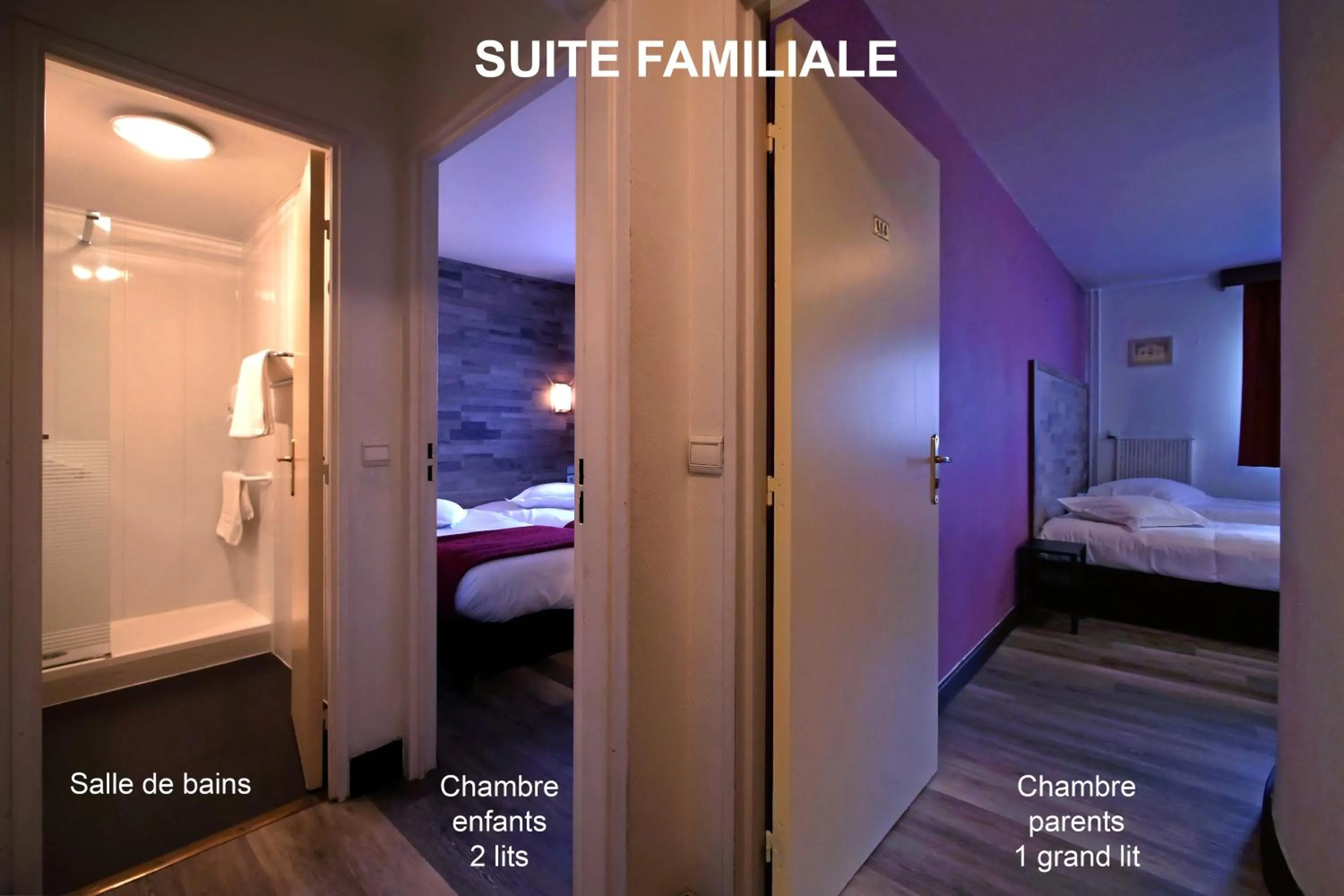 Bed in Le Vert Galant Villepinte Gare Vert Galant Parc des Expositions