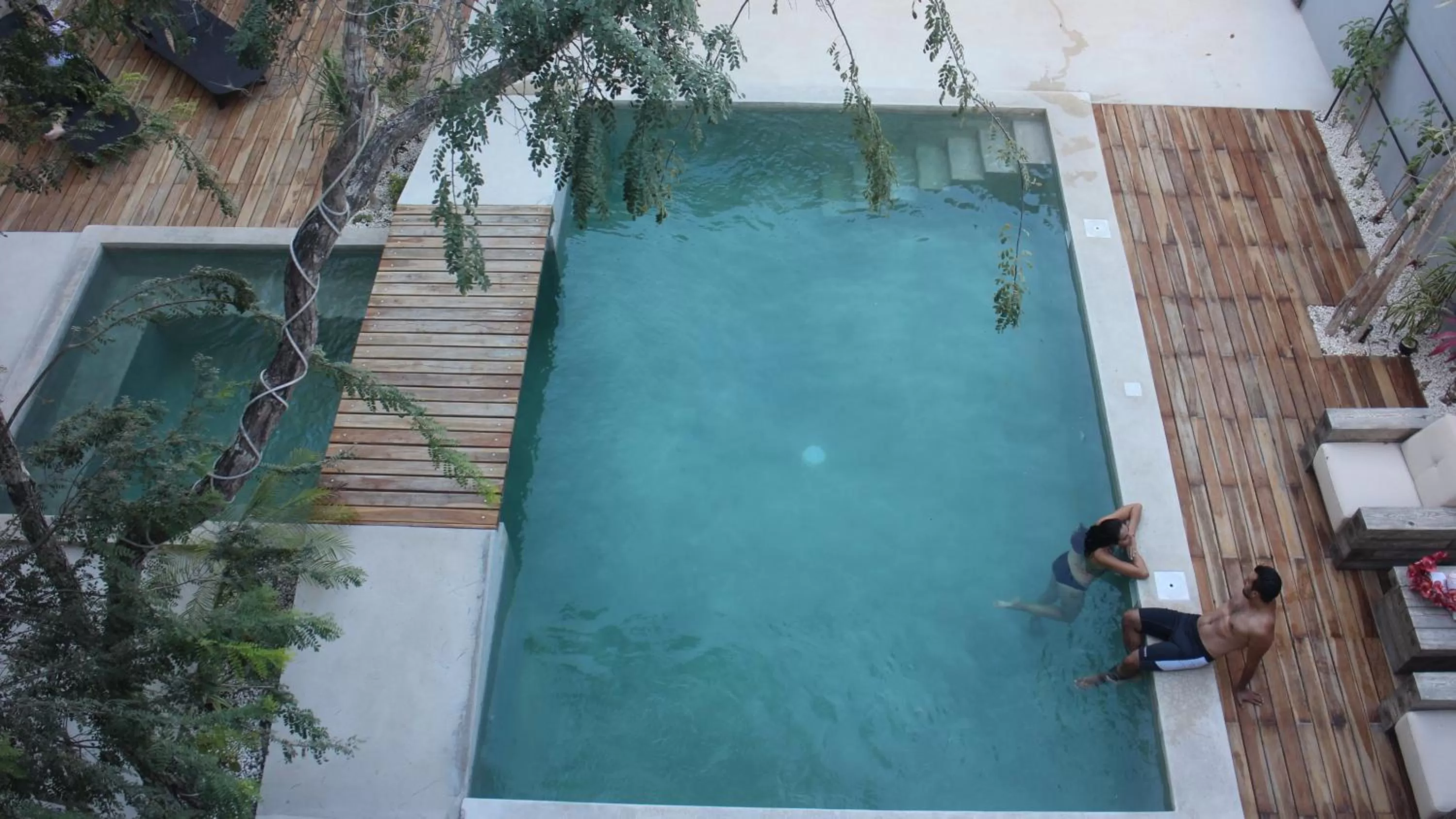 Garden in Little Gem Hotel Tulum La Veleta