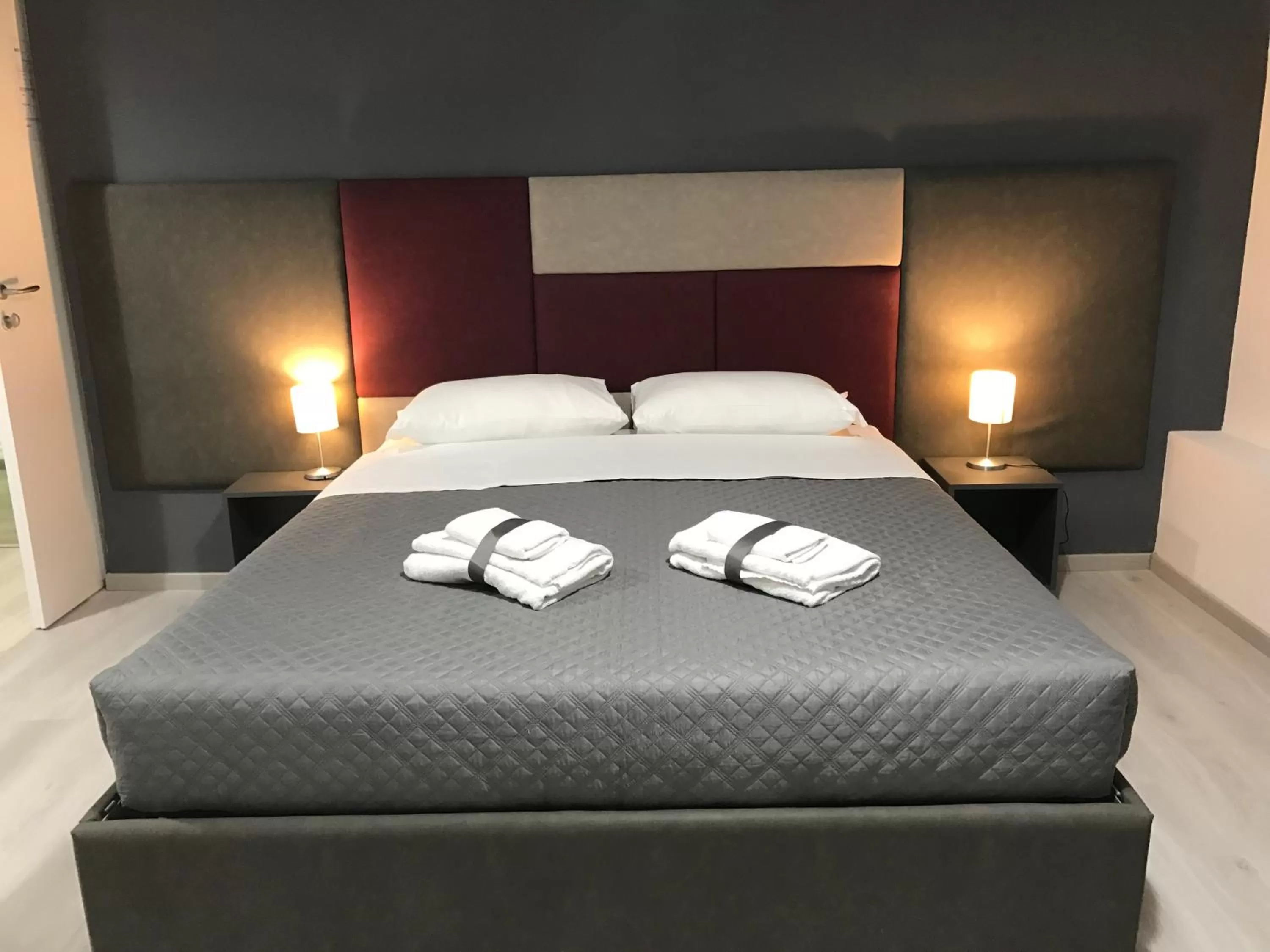 Bedroom, Bed in Sensation House