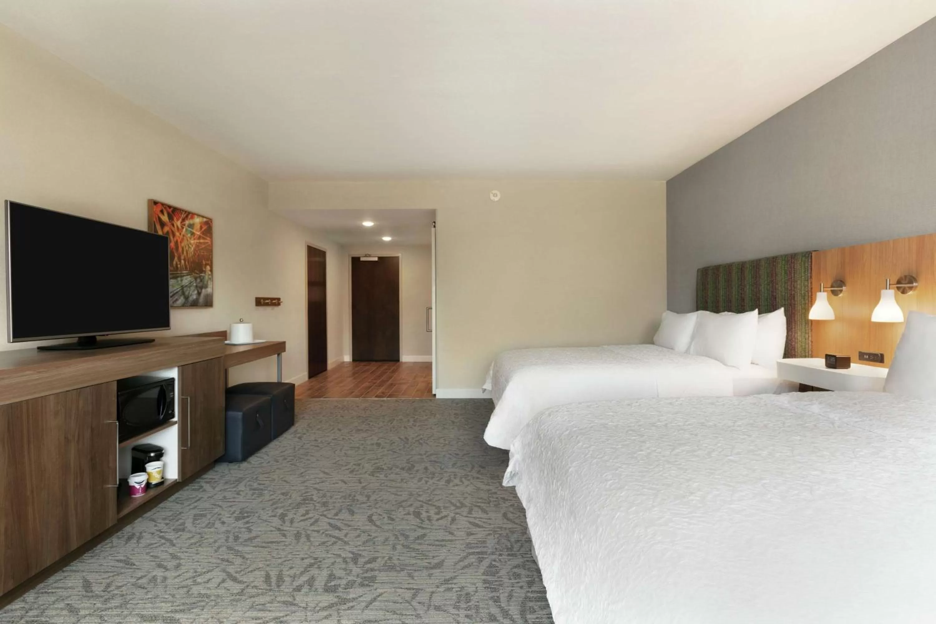 Bedroom, Bed in Hampton Inn And Suites By Hilton Johns Creek