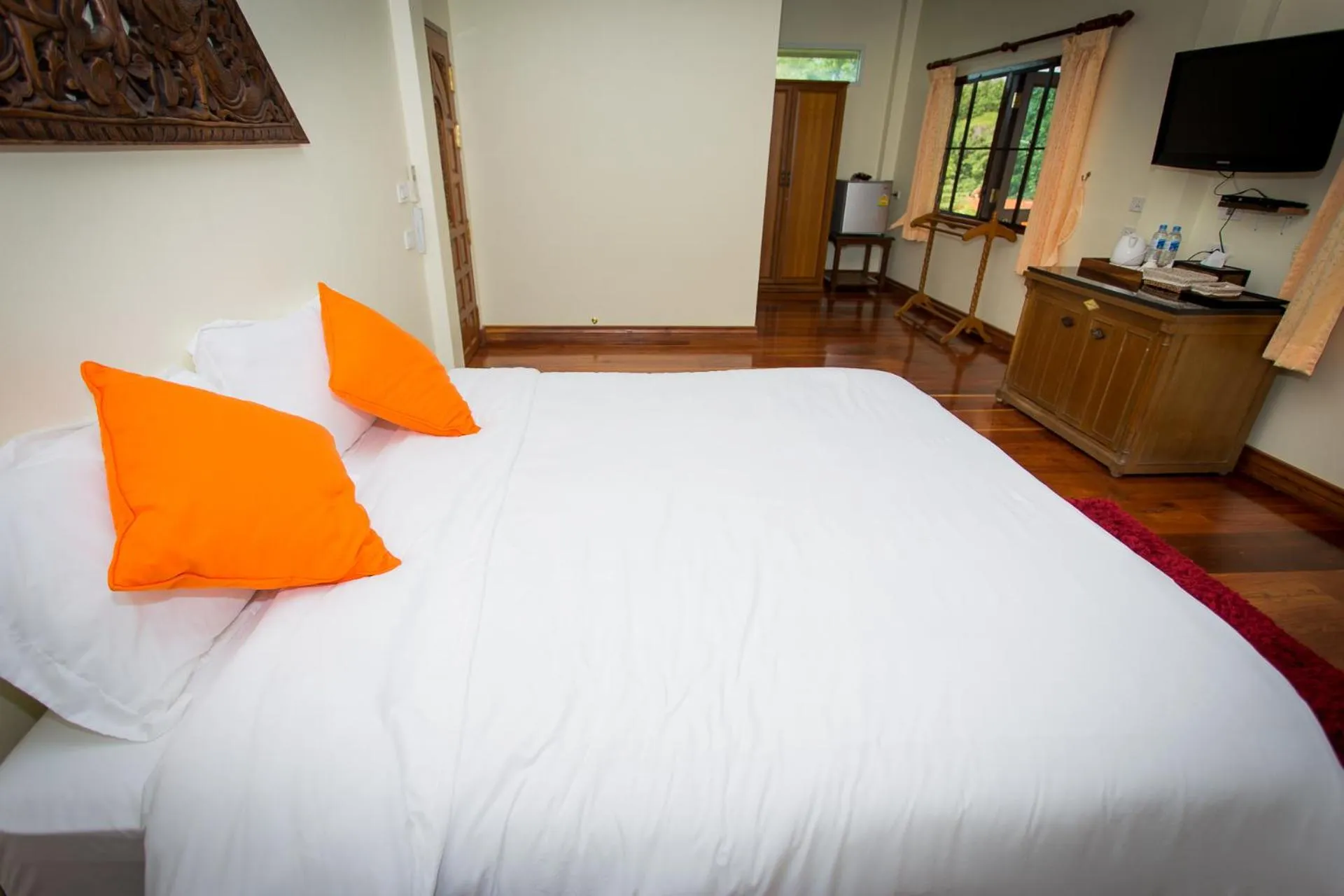 Bed in Thararin Villa