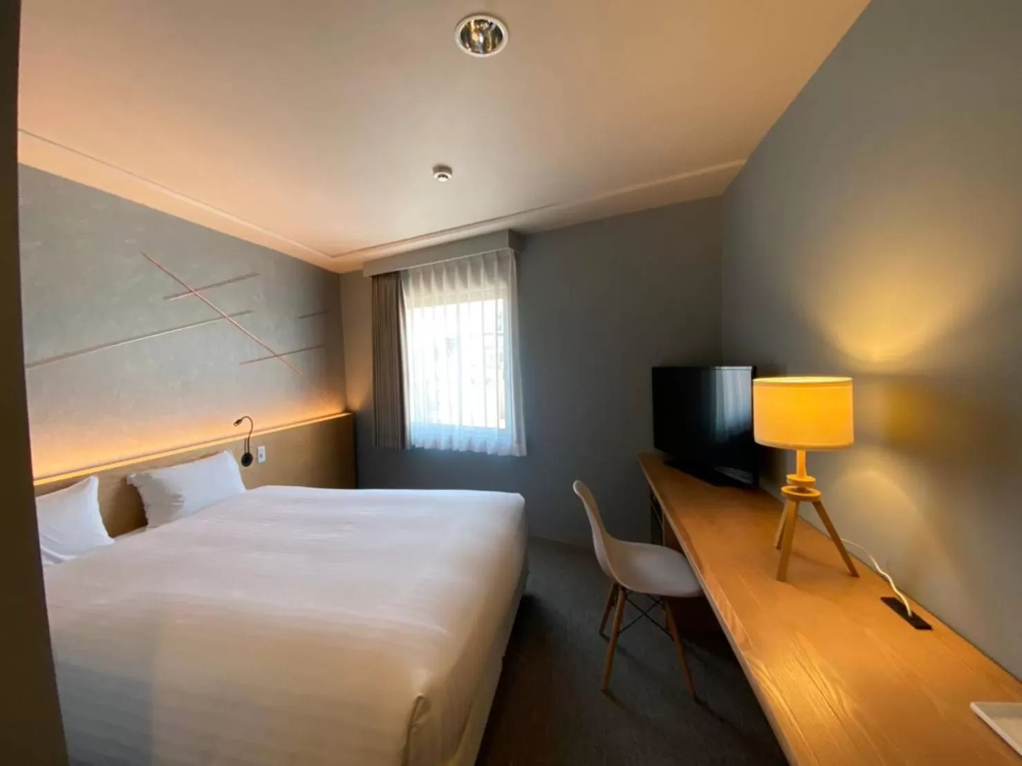 Photo of the whole room, Bed in EN HOTEL Hiroshima