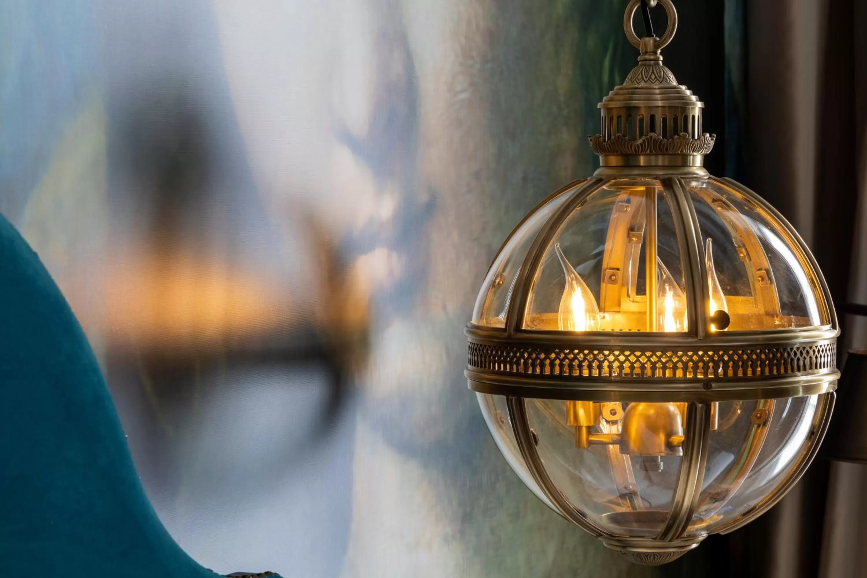 Decorative detail in Hôtel Vinci Due & Spa