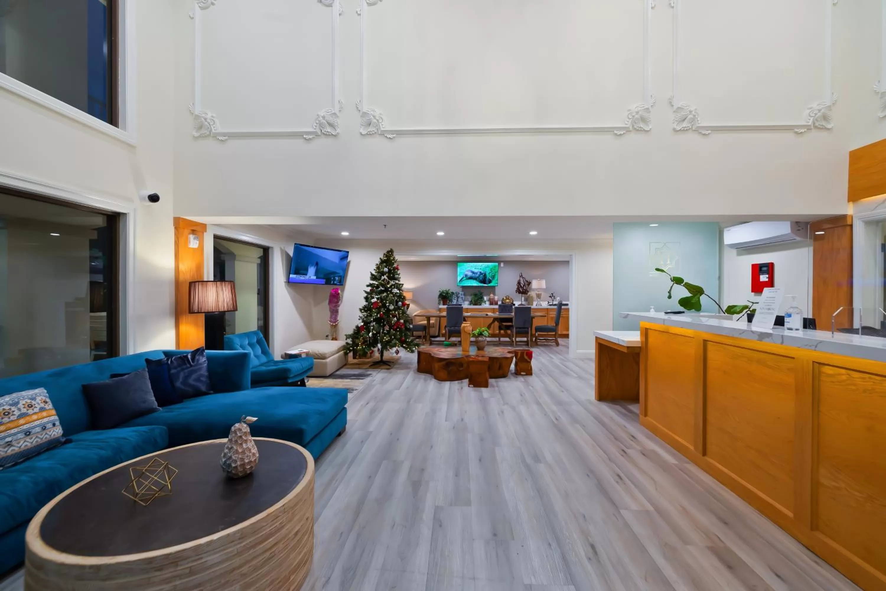 Lobby or reception in Hotel Huntington