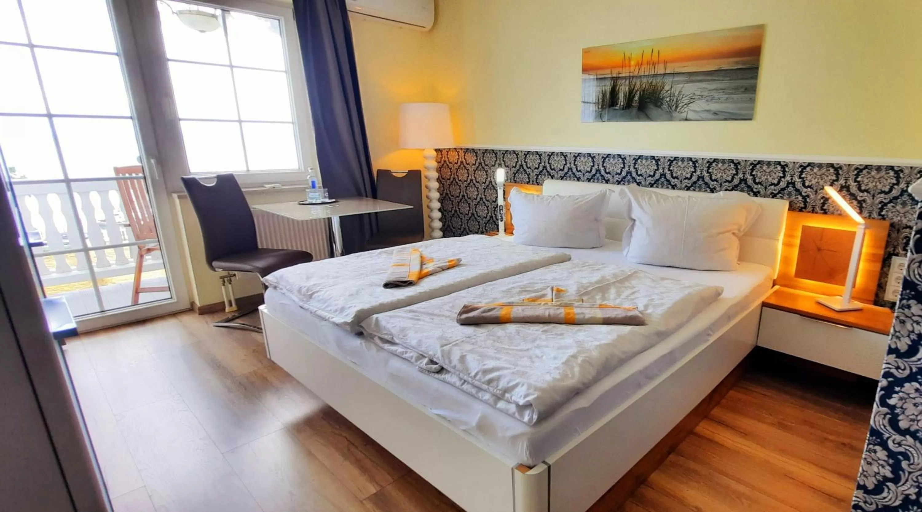 Bed in Hotel Waterkant