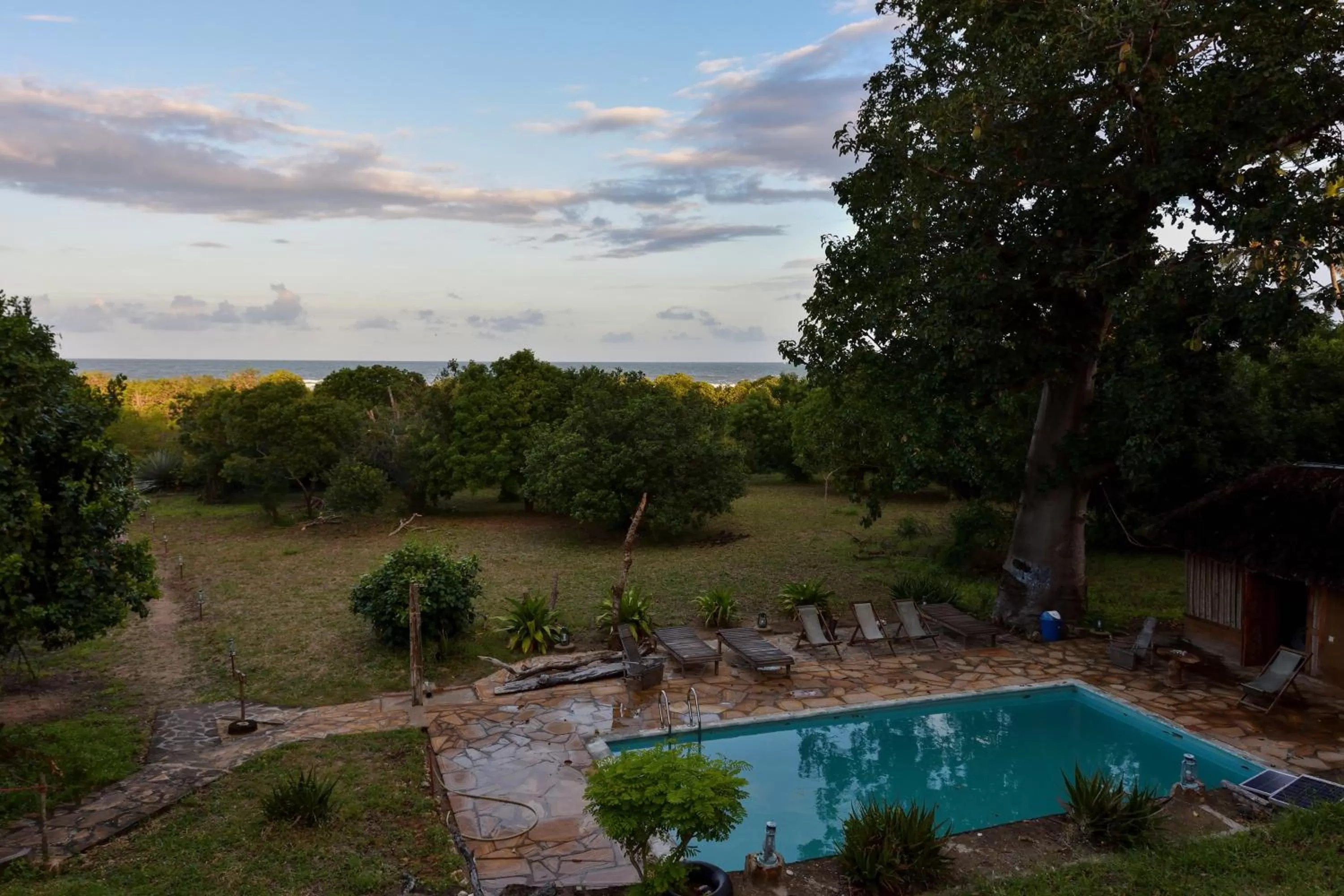 Swimming pool in Bahari Pori Resort