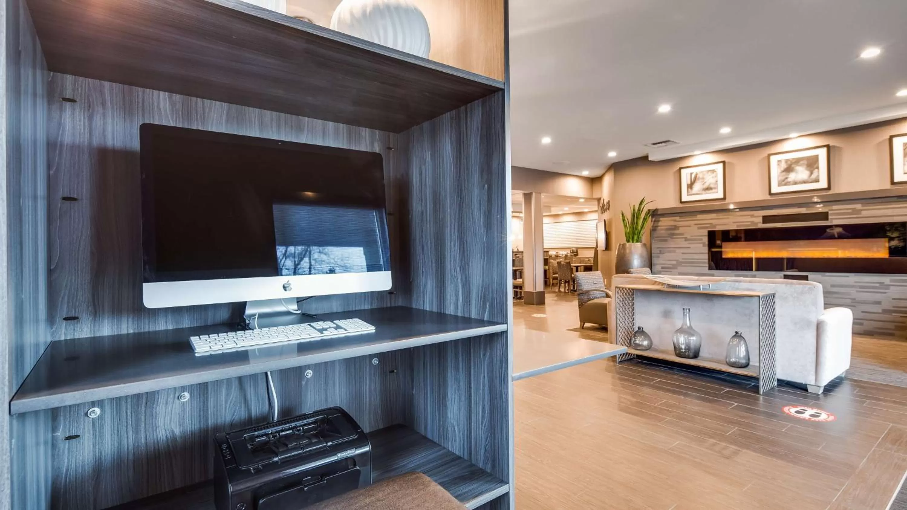 On site in Best Western Plus Spokane North