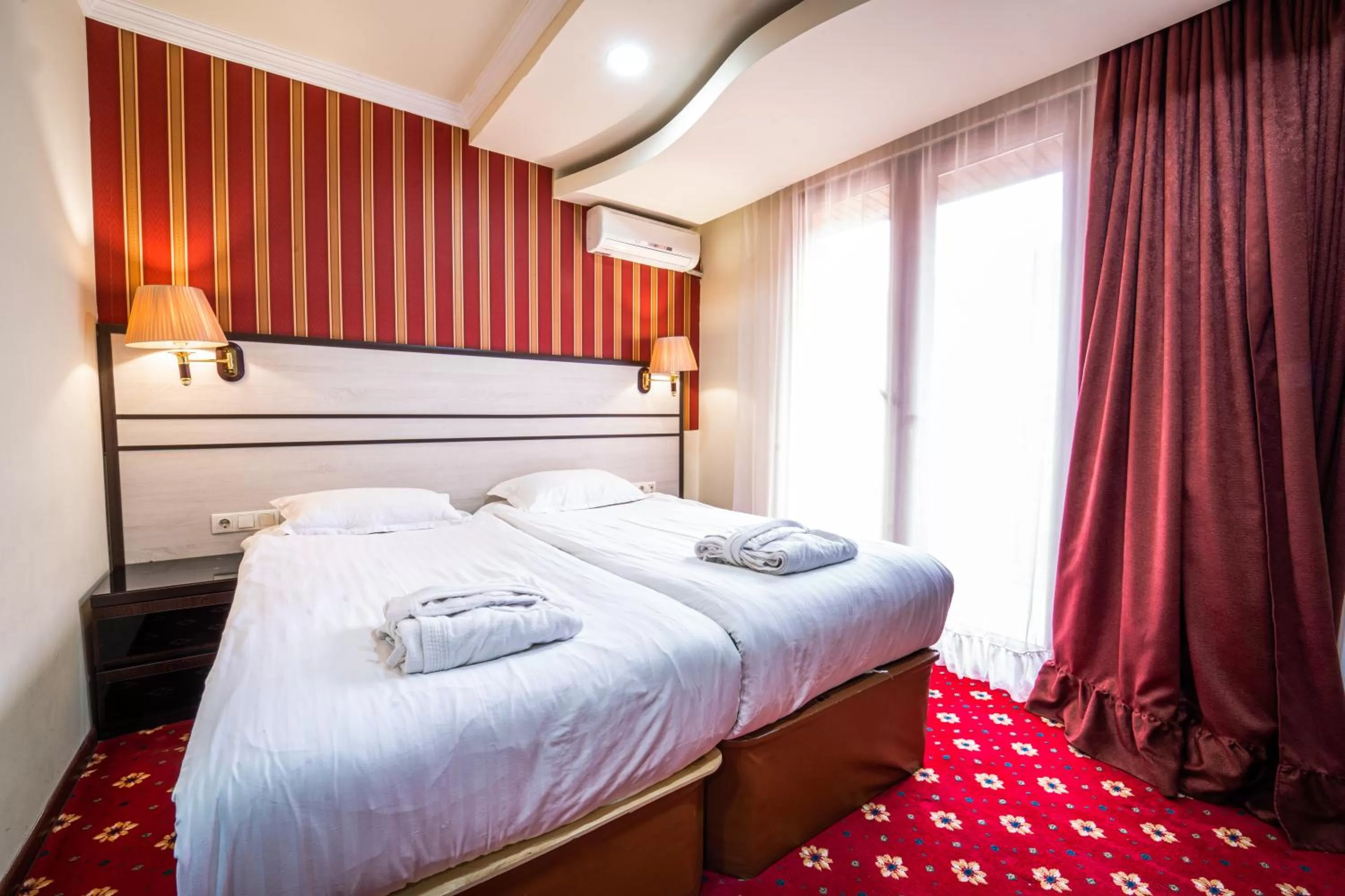 Bed in Borjomi Palace Health & Spa Center