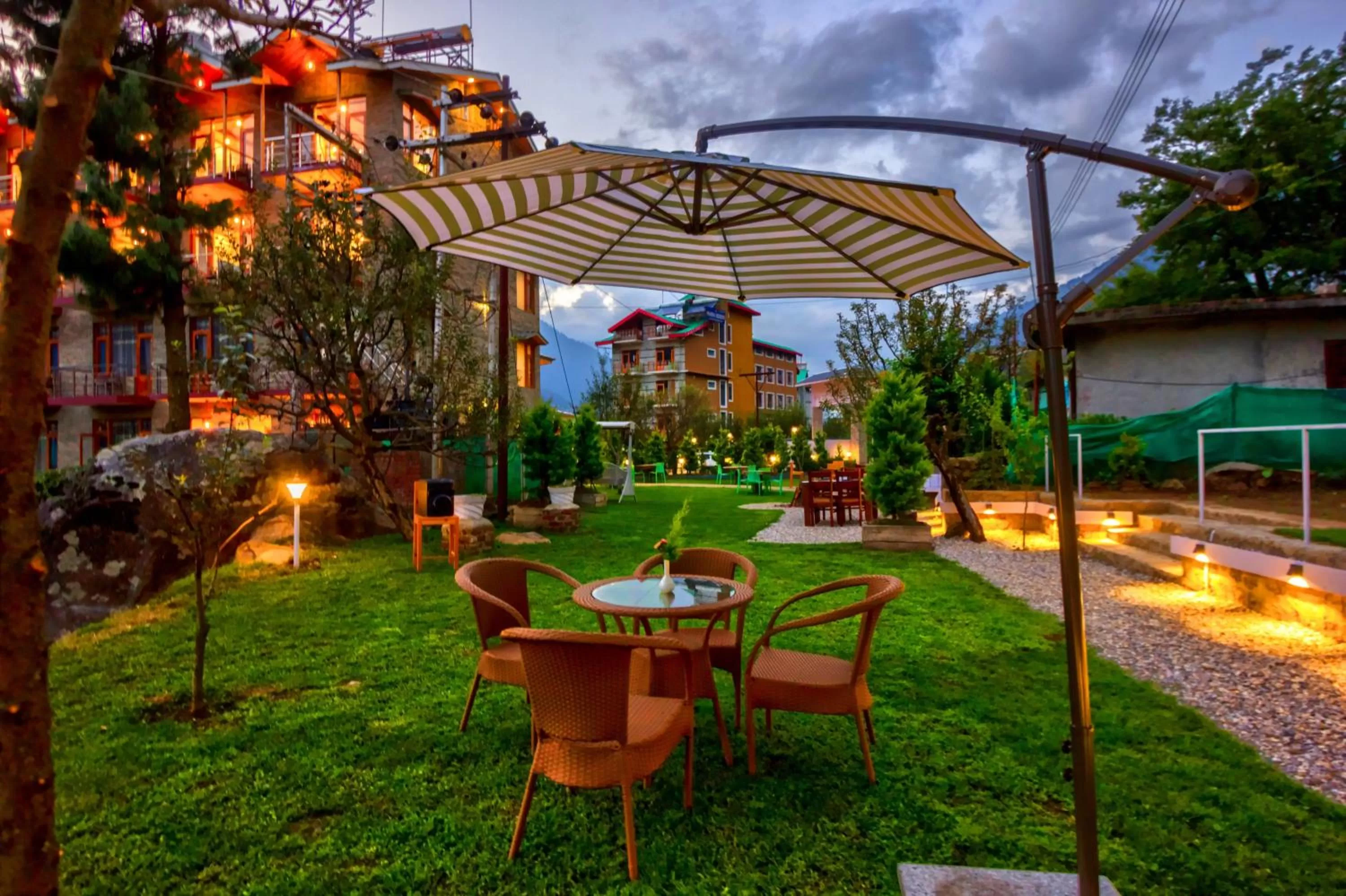 Natural landscape in Snow City's Montana Blues Resort Manali - Heated & Air-Cooled Stay