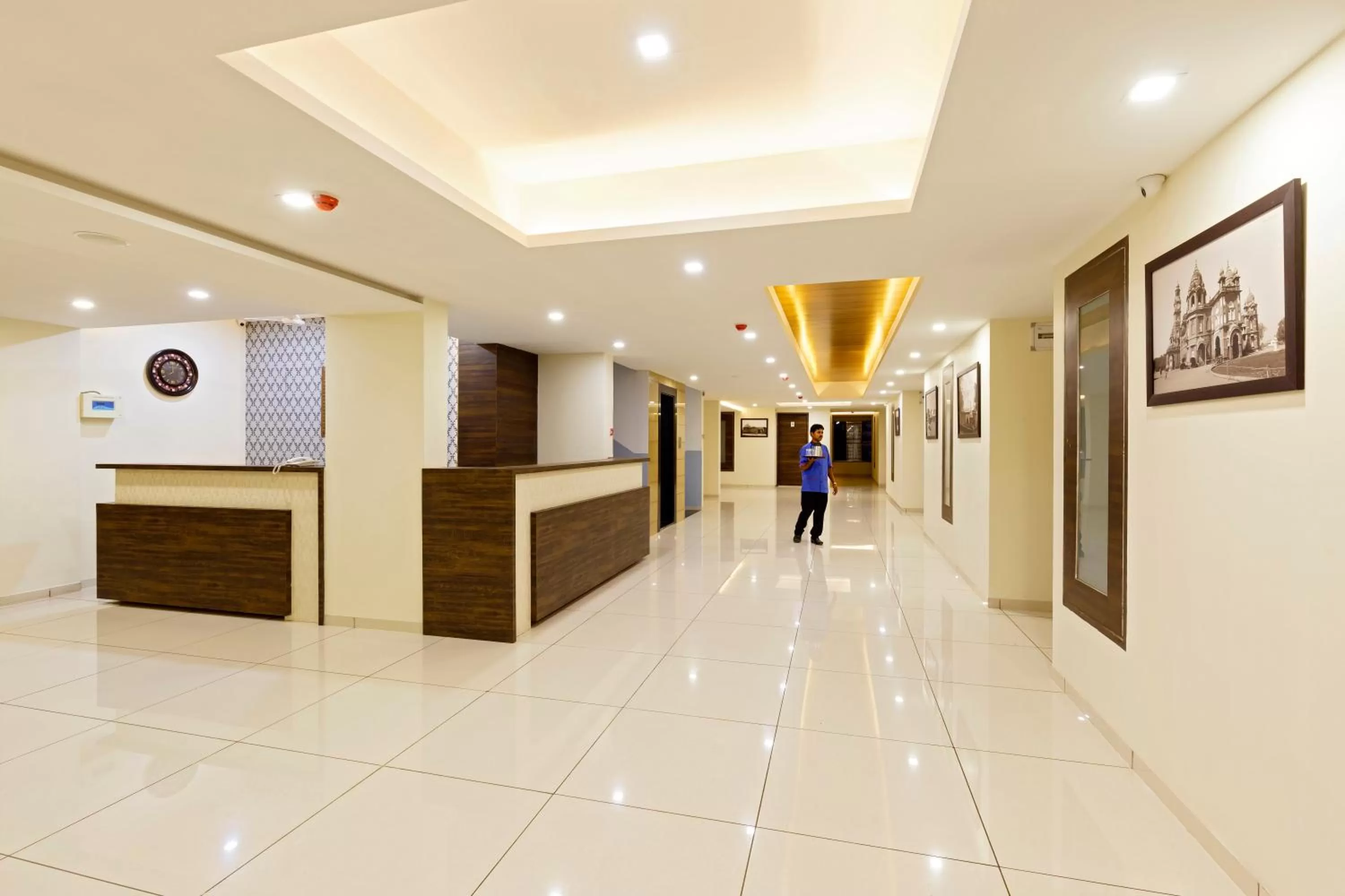 Lobby or reception in Hotel Galaxy Inn Kolhapur