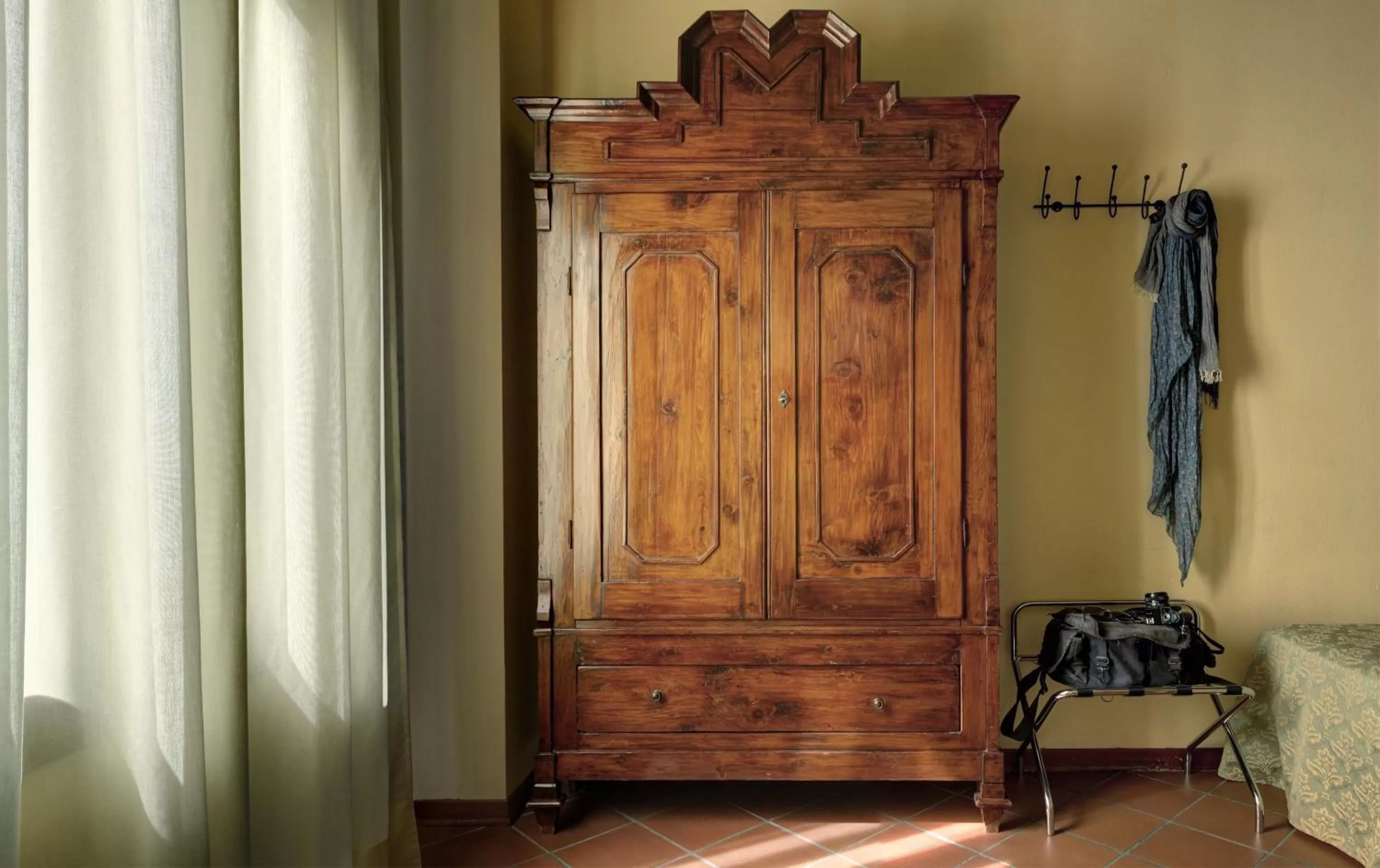 Decorative detail in Hotel De Prati