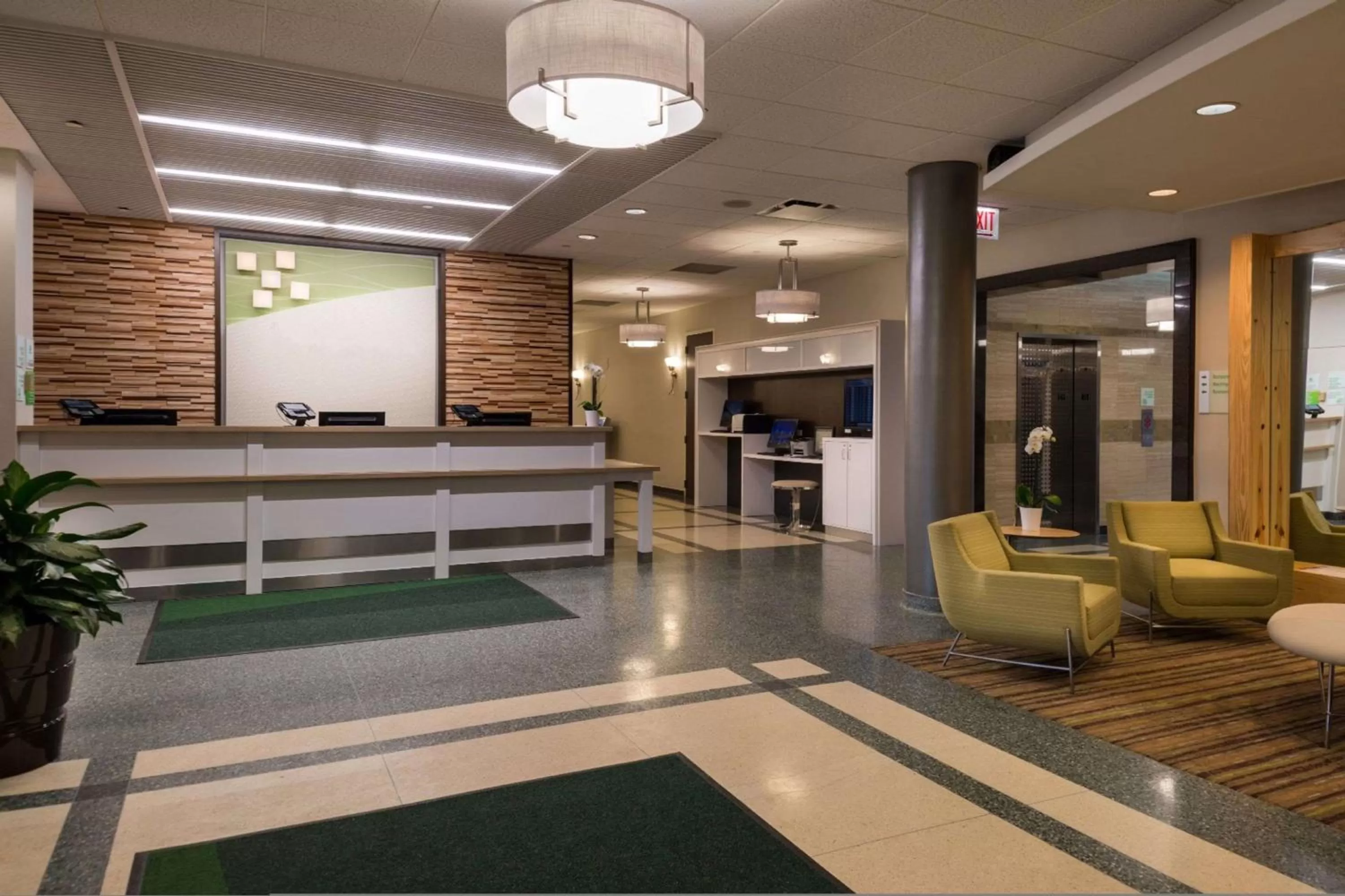 Lobby or reception in Sonesta Chicago O'Hare Airport Rosemont