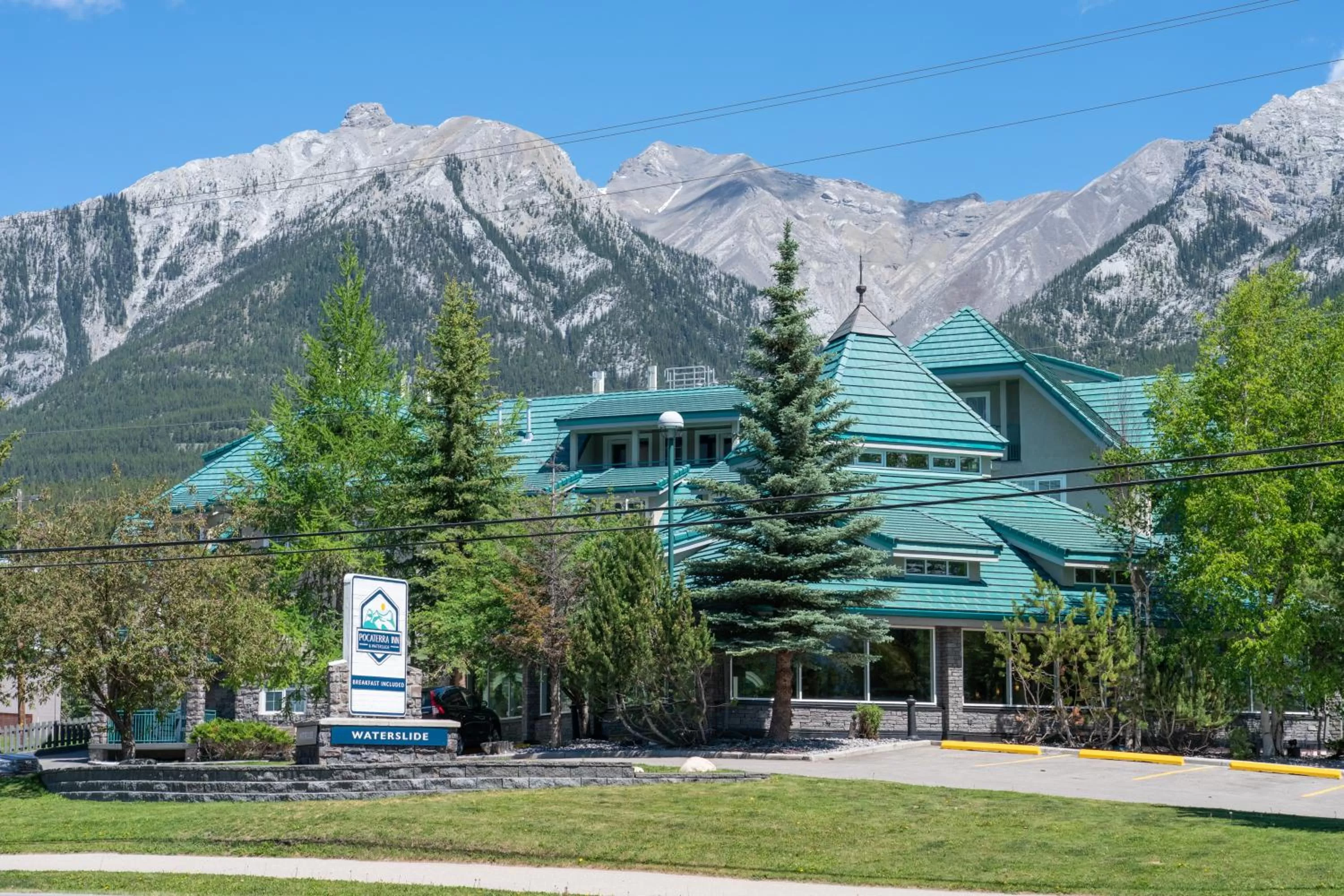 Property building in Pocaterra Inn & Waterslide