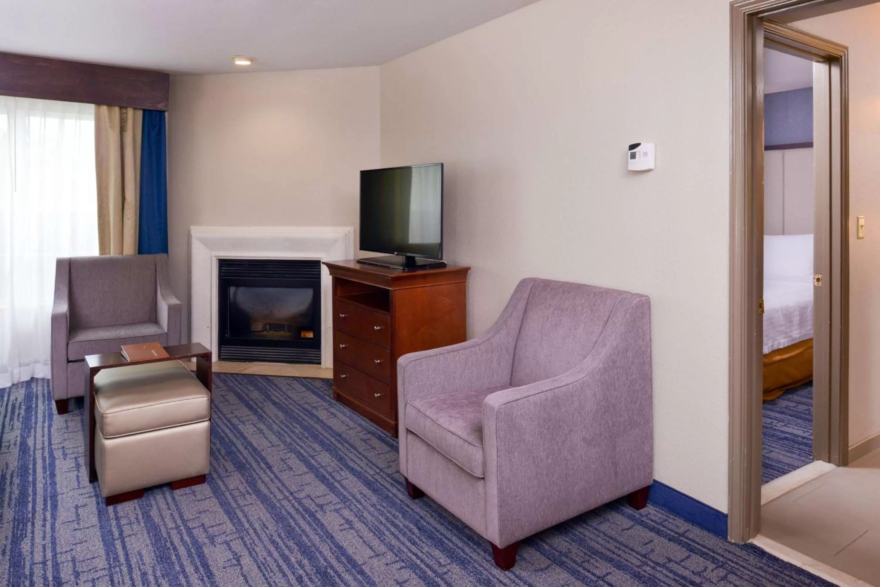 Living room in Homewood Suites by Hilton Dallas-Lewisville