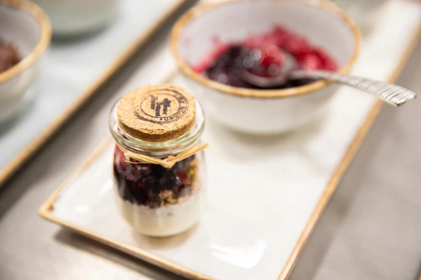 Food close-up in 1926 Le Soleil Hotel & Spa