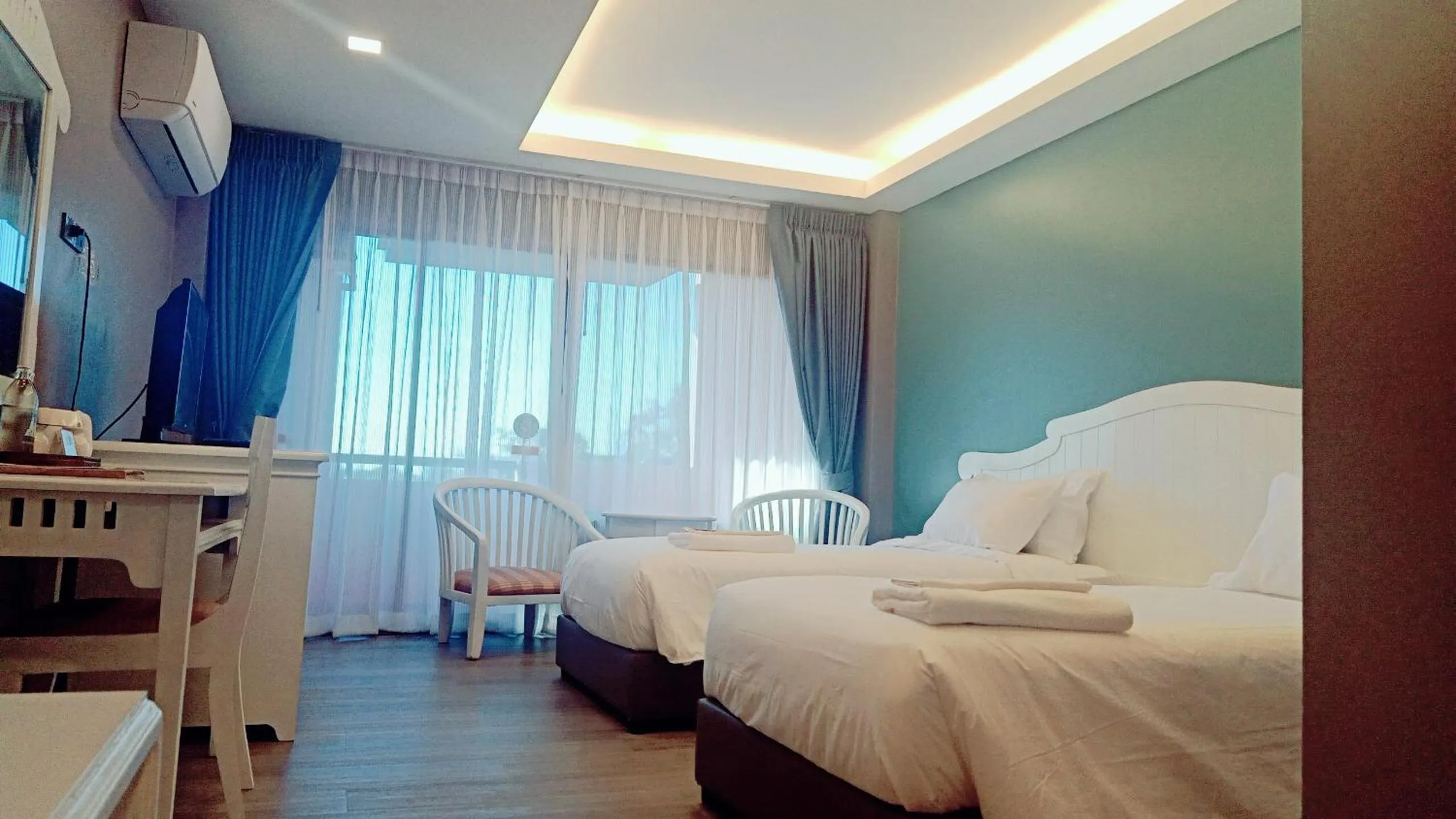 Bed in Chiangmai Gate Hotel