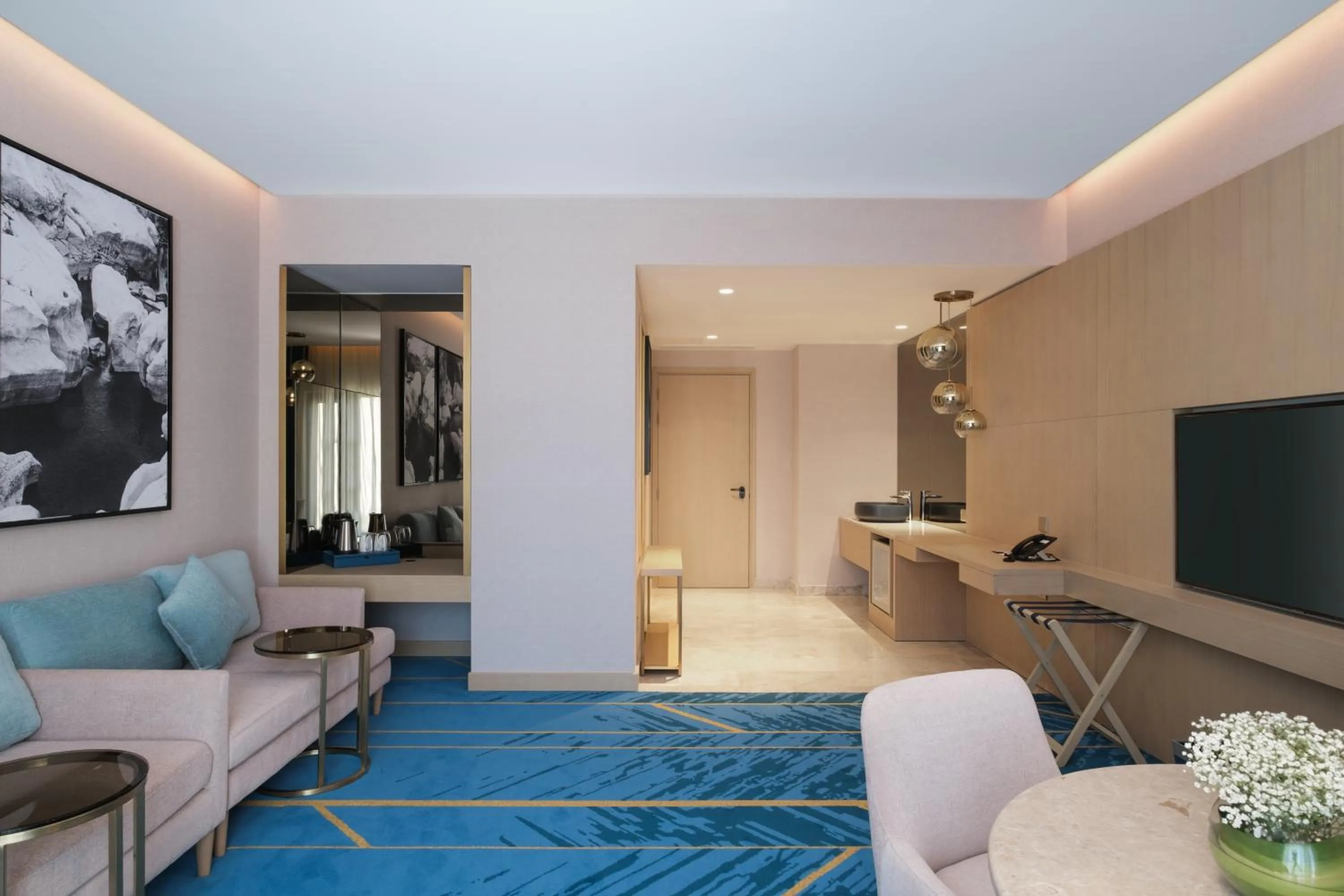 Living room in Maani Muscat Hotel & Apartments