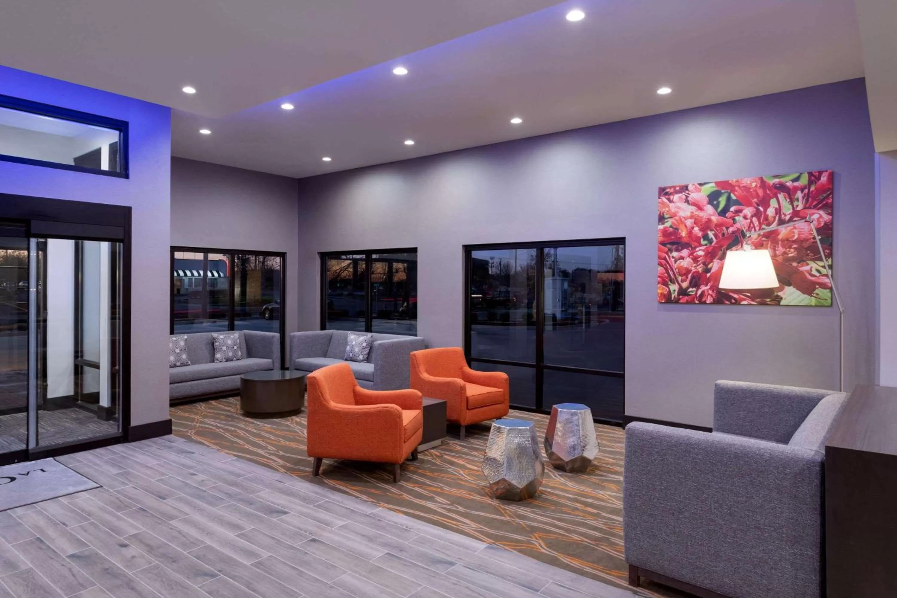 Lobby or reception in La Quinta Inn & Suites by Wyndham St Louis Route 66