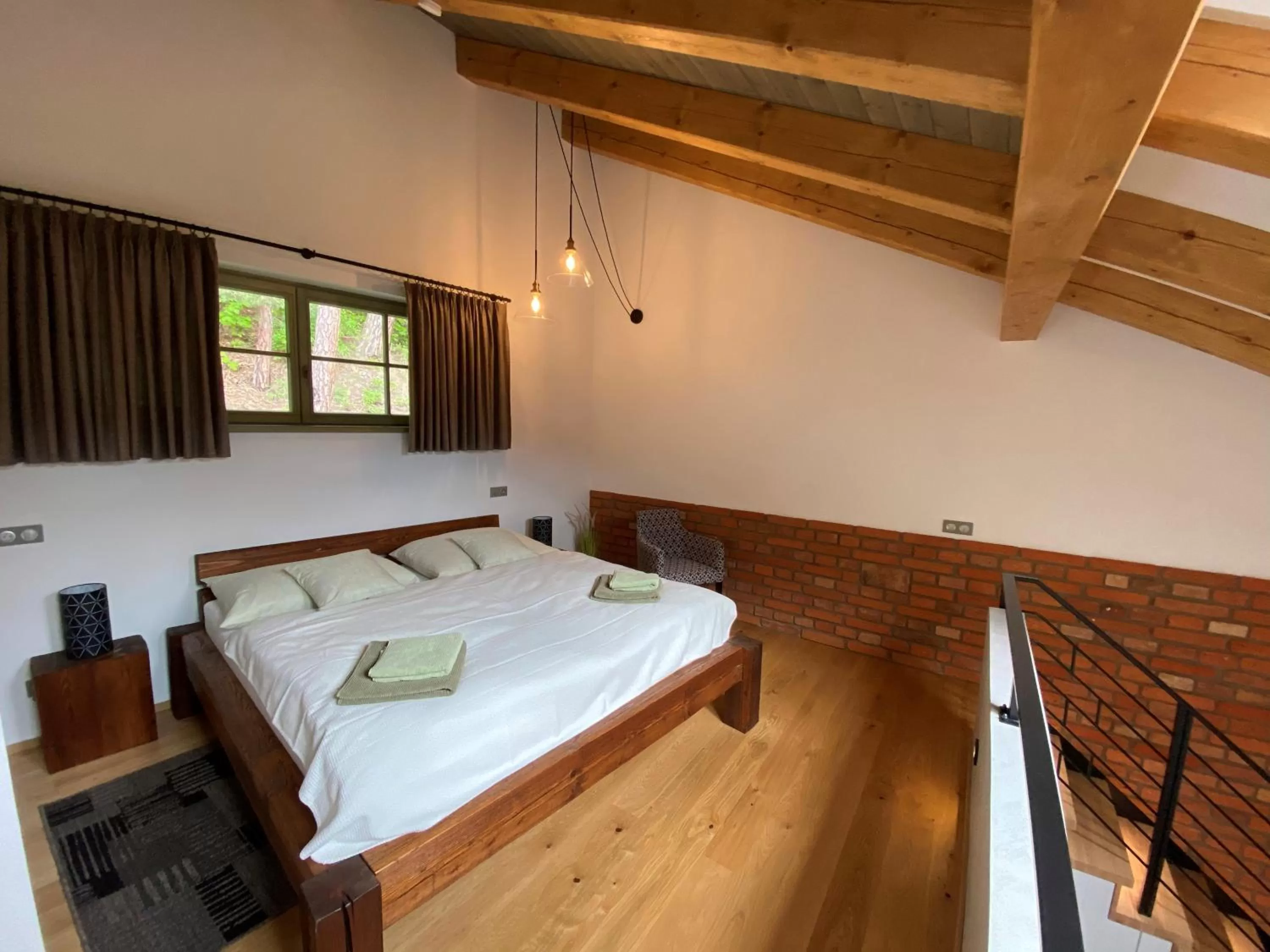 Bed in Penzion Stodola