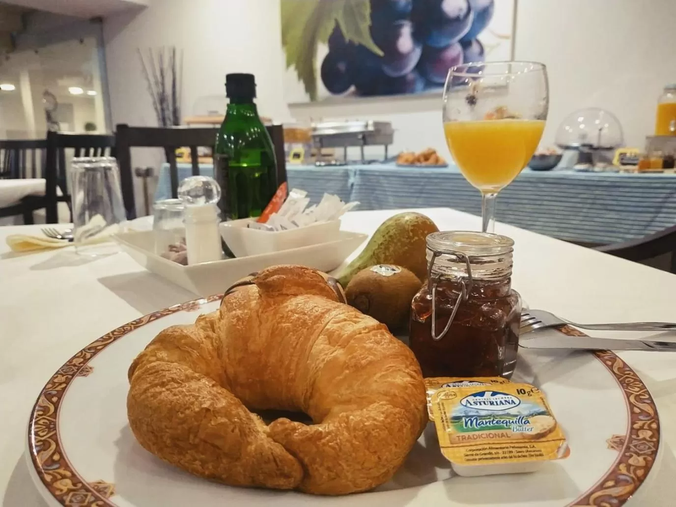 Food close-up in Hotel Bodega El Juncal