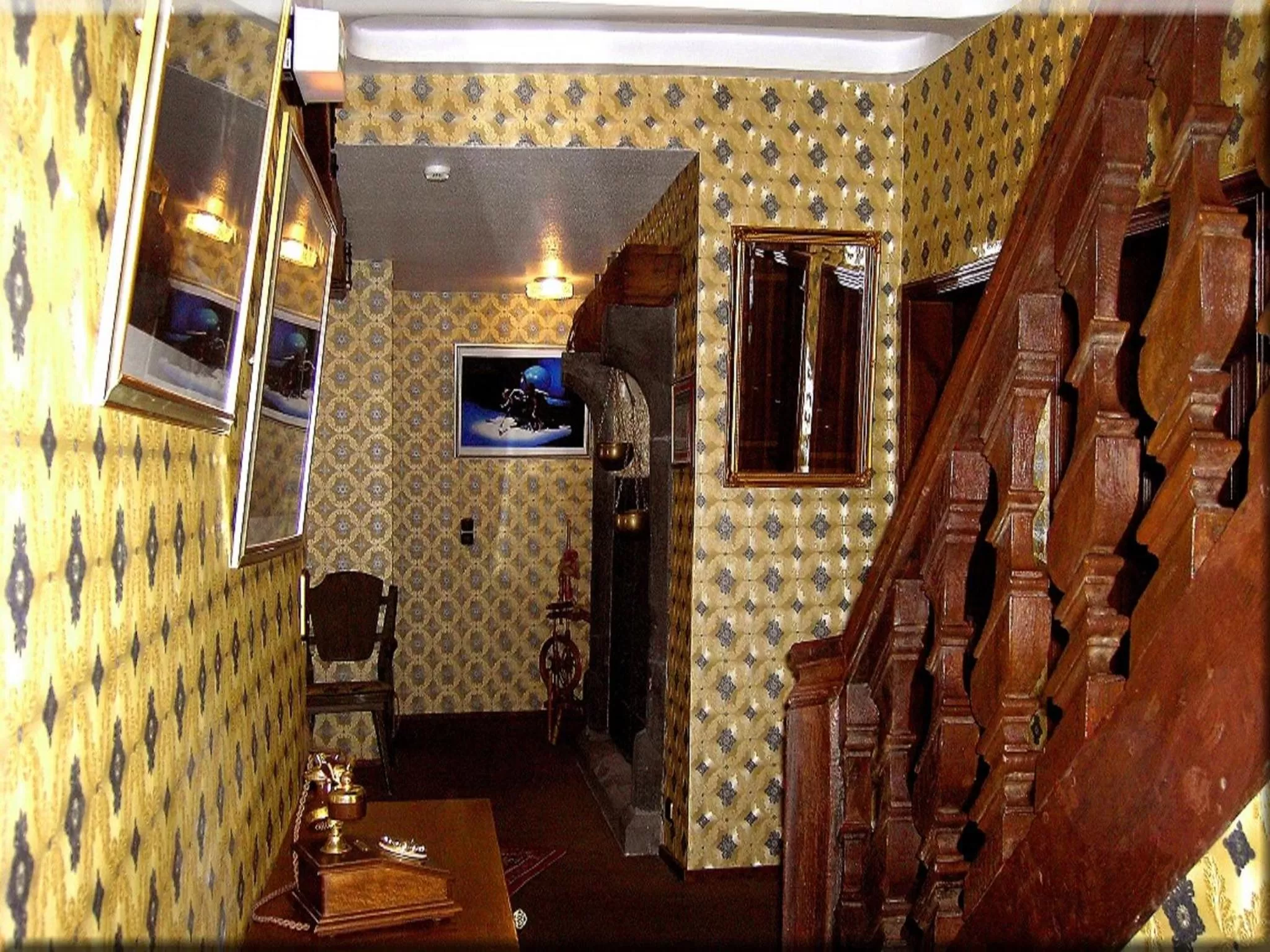 Decorative detail in Hotel Graf Rolshausen