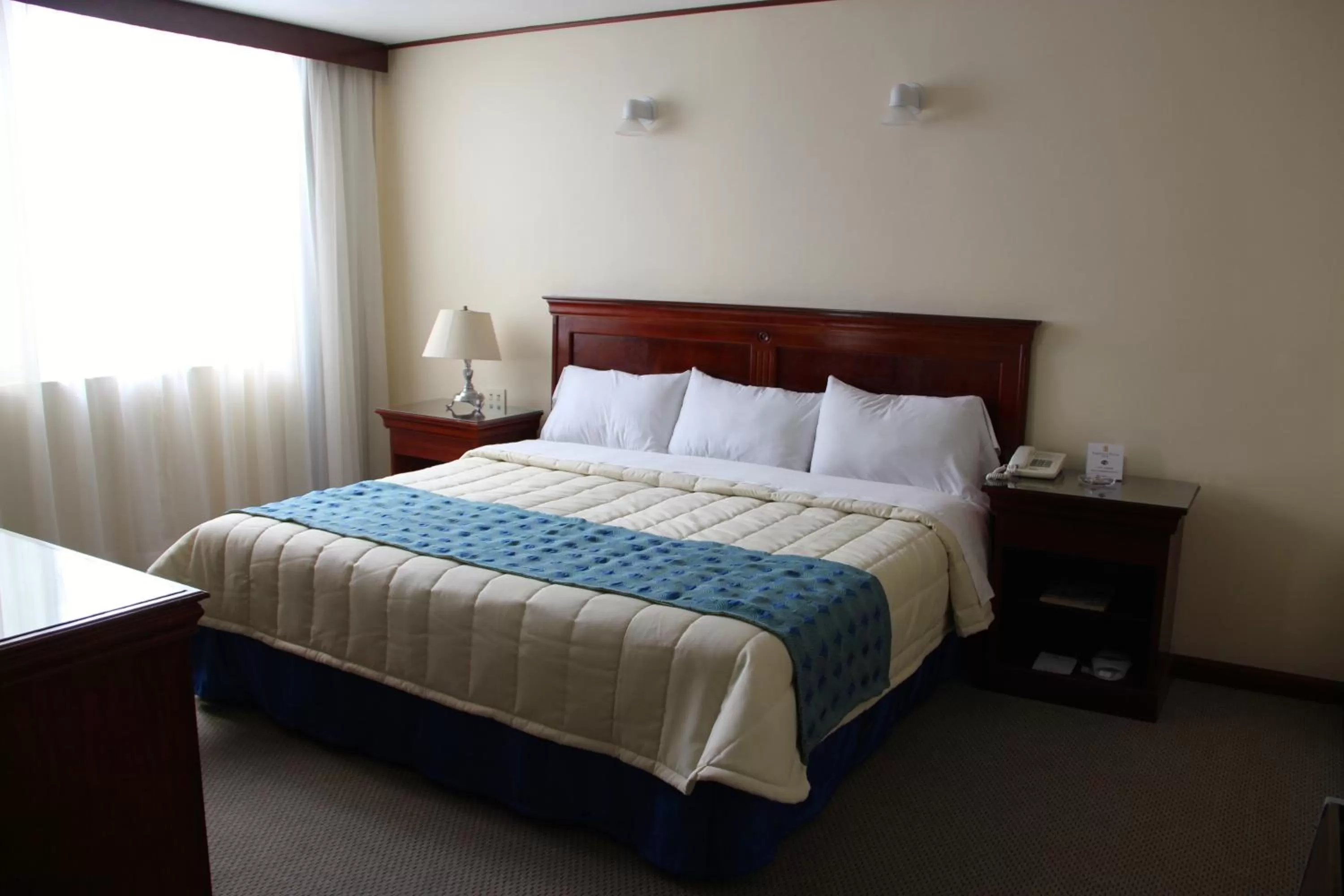 Photo of the whole room, Bed in Hotel Tehuacan Plaza